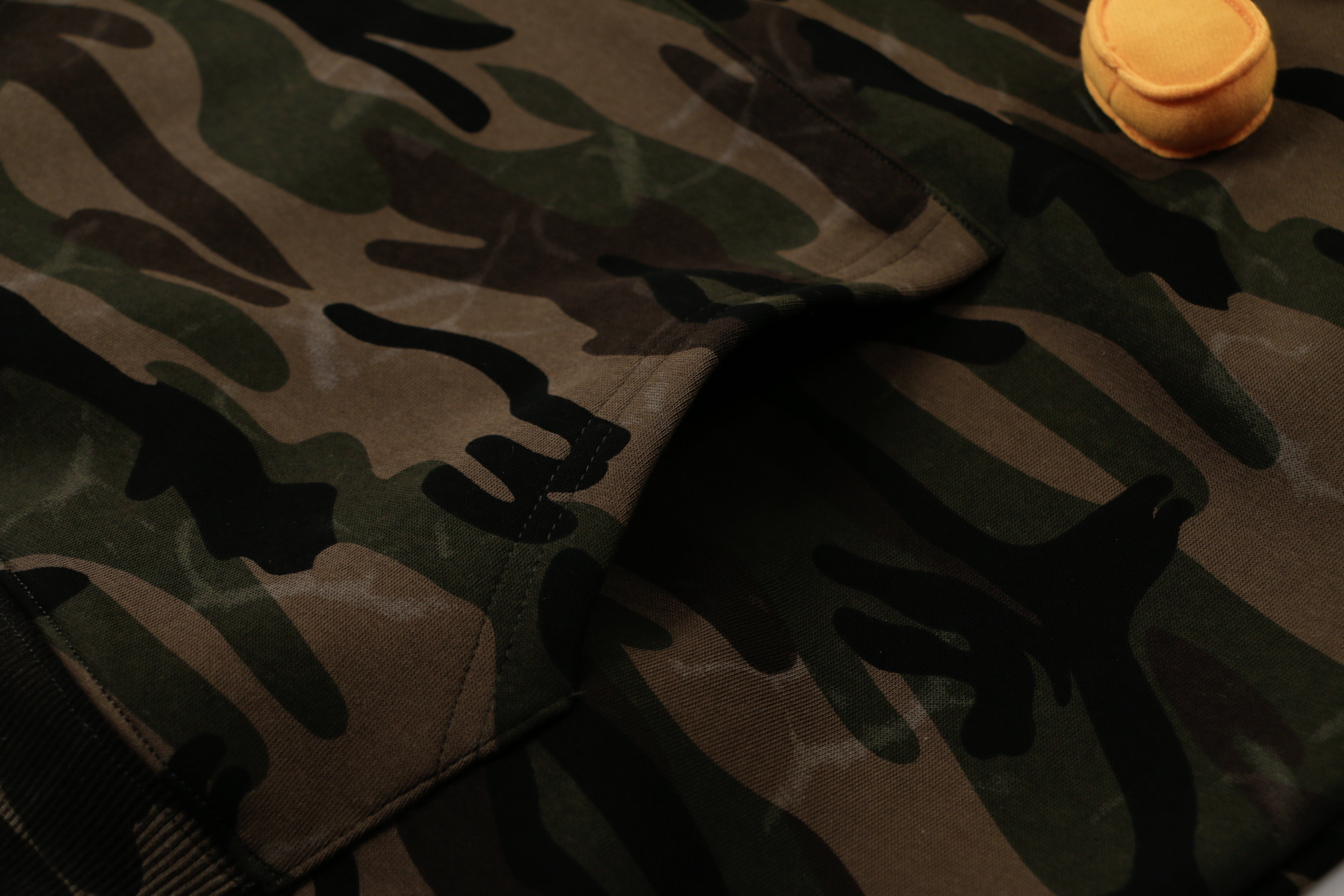 3-6-5.shop Camo “GO!” Puff Hoodie