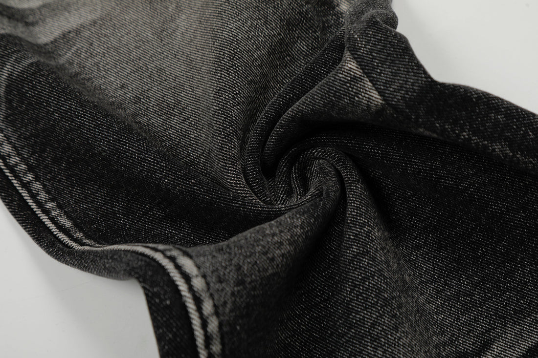 3-6-5.shop Washed Athletic Blend Denim Pants