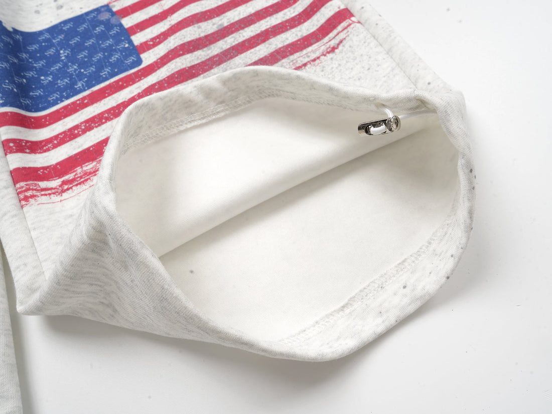 3-6-5.shop USA Flag Print Street Sweatpants