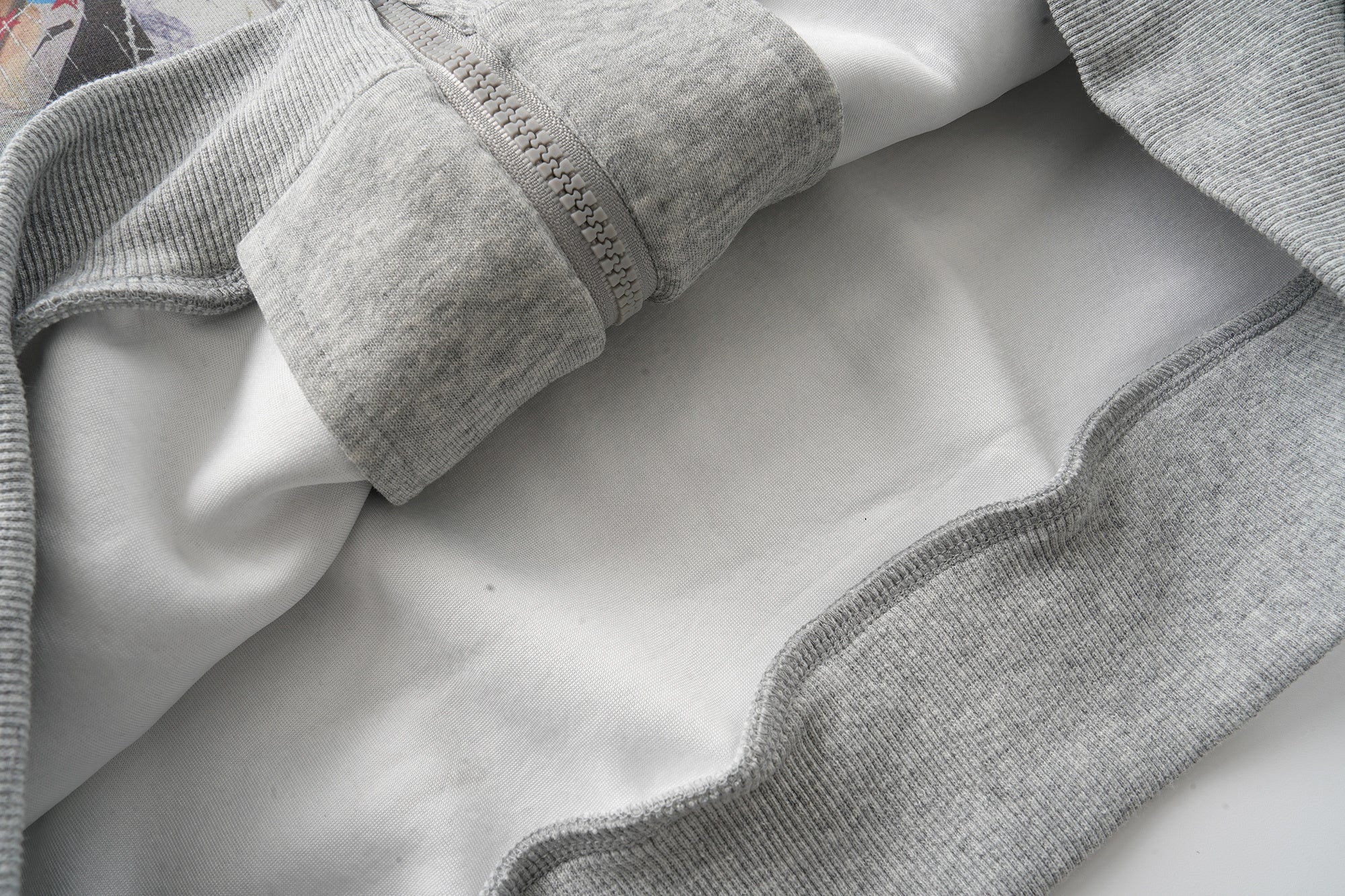 3-6-5.shop “Business Card” Graphic Zip Hoodie