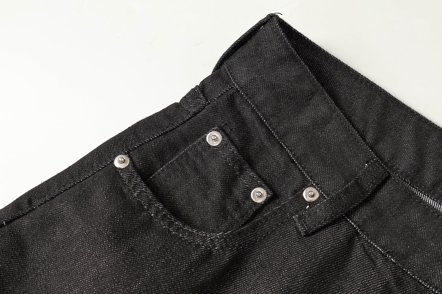 3-6-5.shop Cross Pocket Wide-Leg Jeans