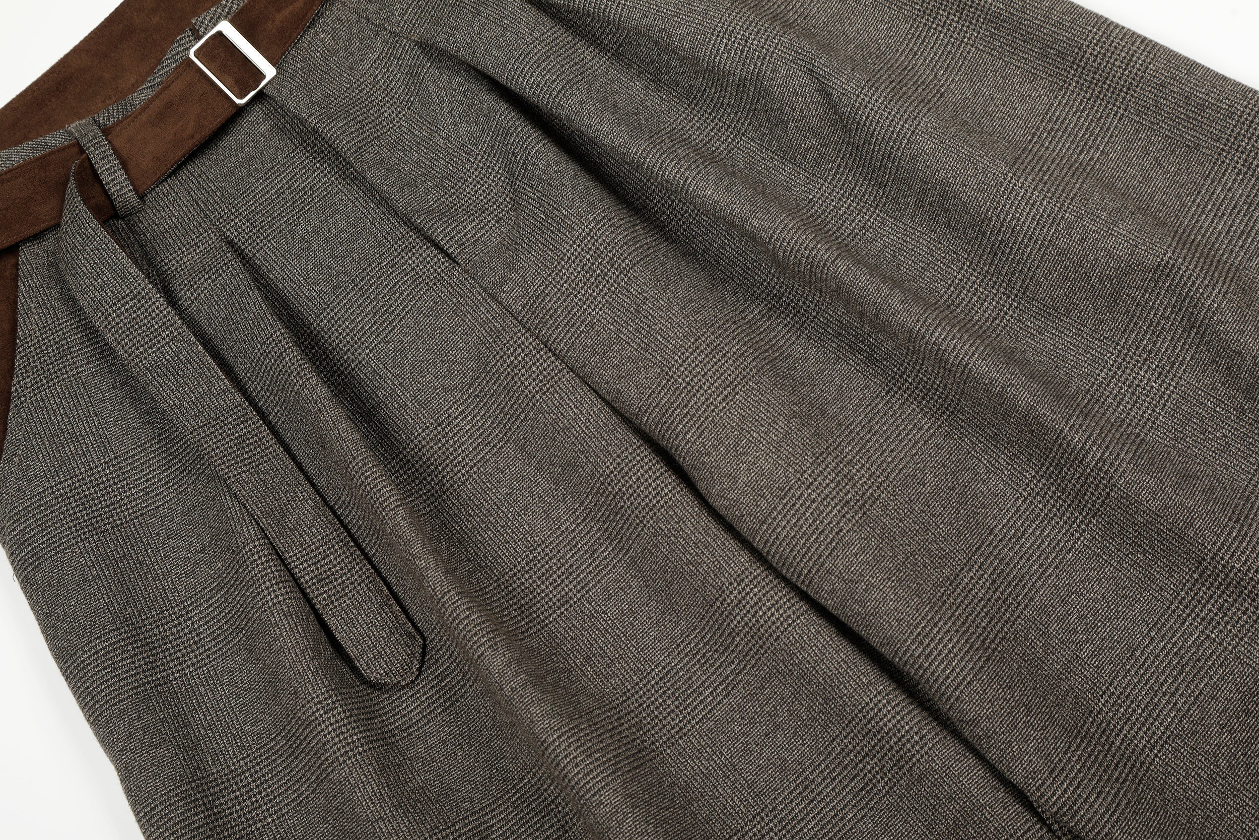 3-6-5.shop Vintage Wide-Leg Suit Pants