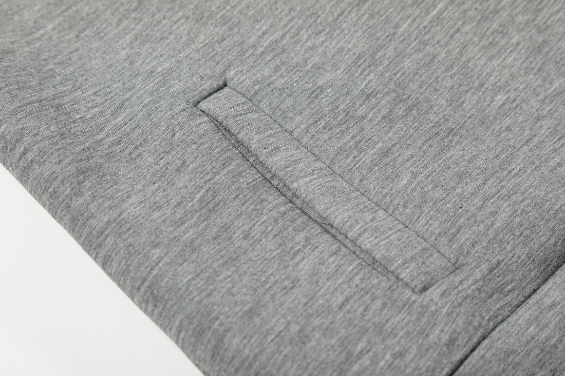3-6-5.shop Layered Zip-Up Hoodie