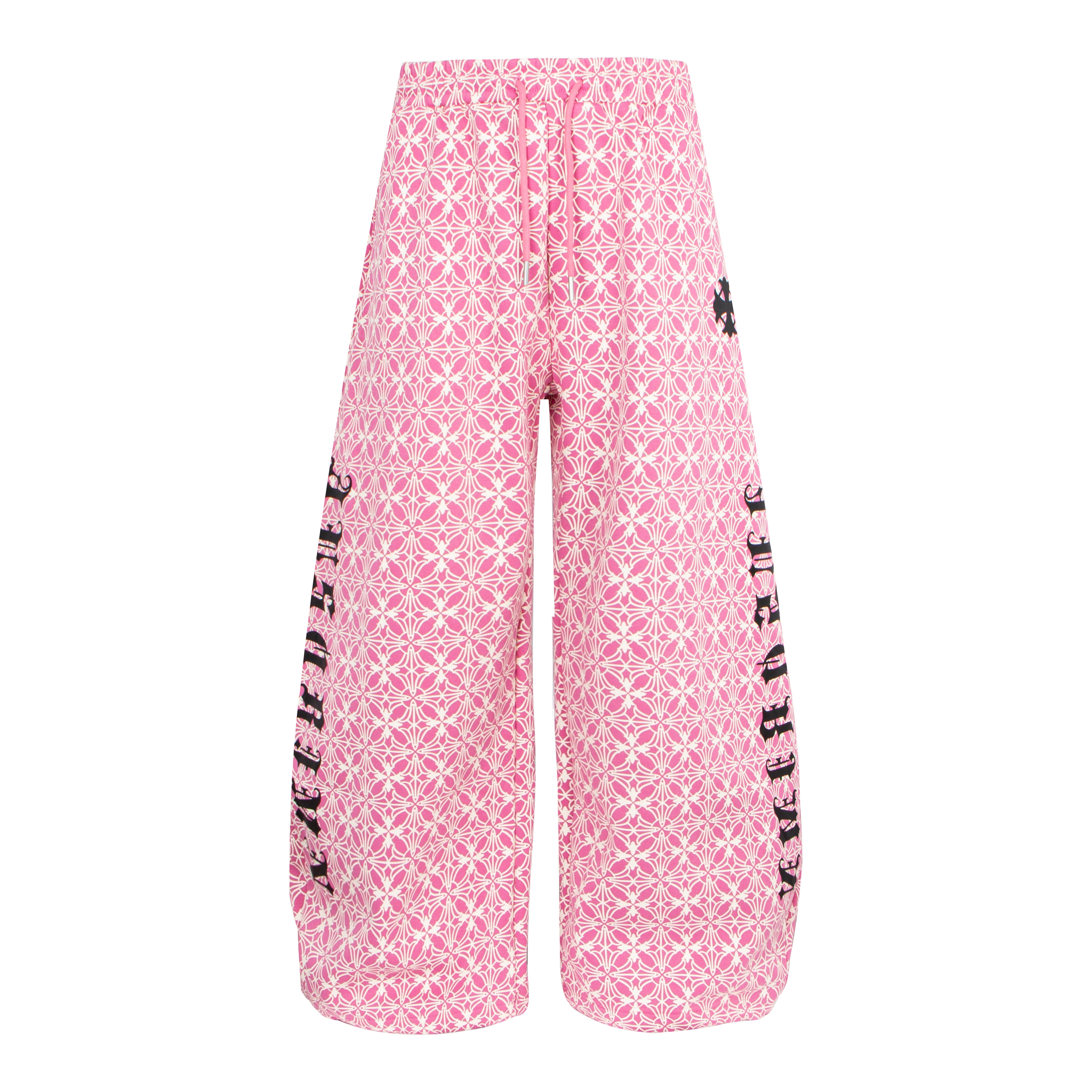 3-6-5.shop All-Over Pattern Graphic Wide-Leg Pants