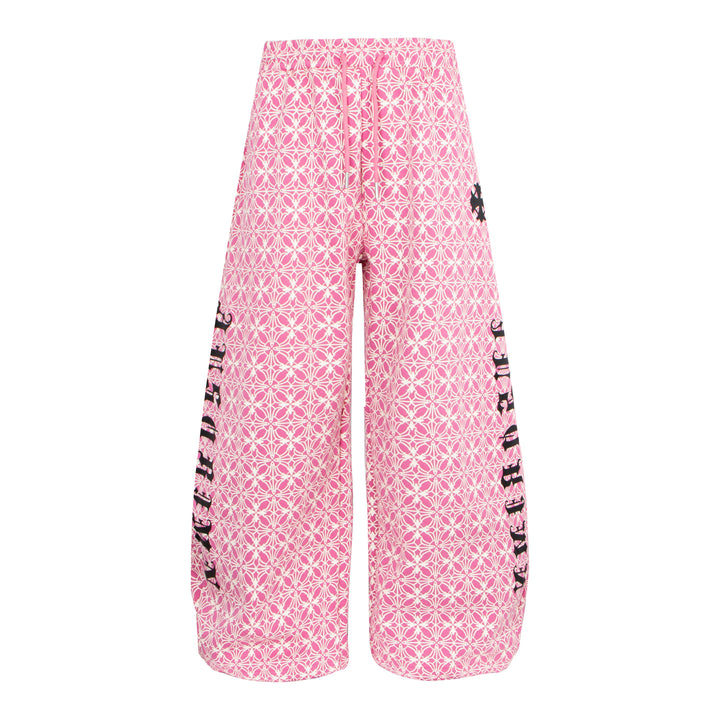 3-6-5.shop All-Over Pattern Graphic Wide-Leg Pants