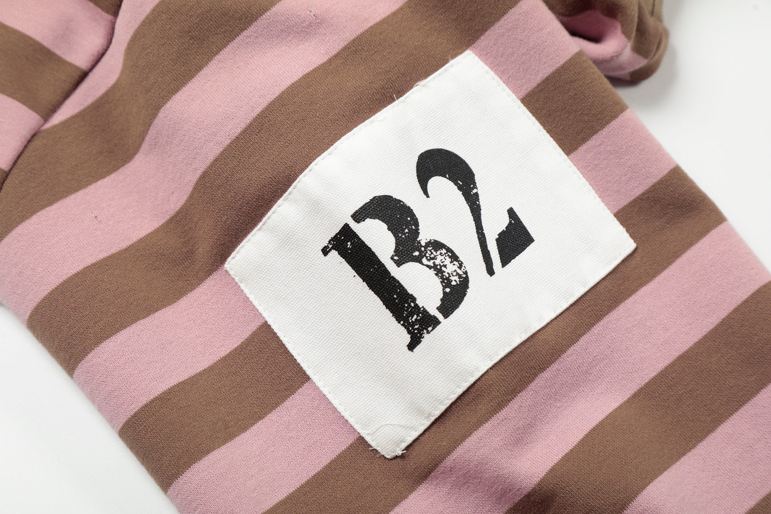 3-6-5.shop Striped Rugby Hoodie