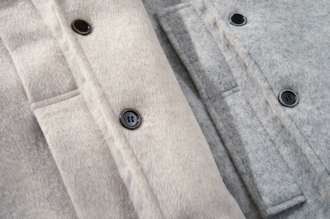3-6-5.shop Fur-Collar Belted Jacket