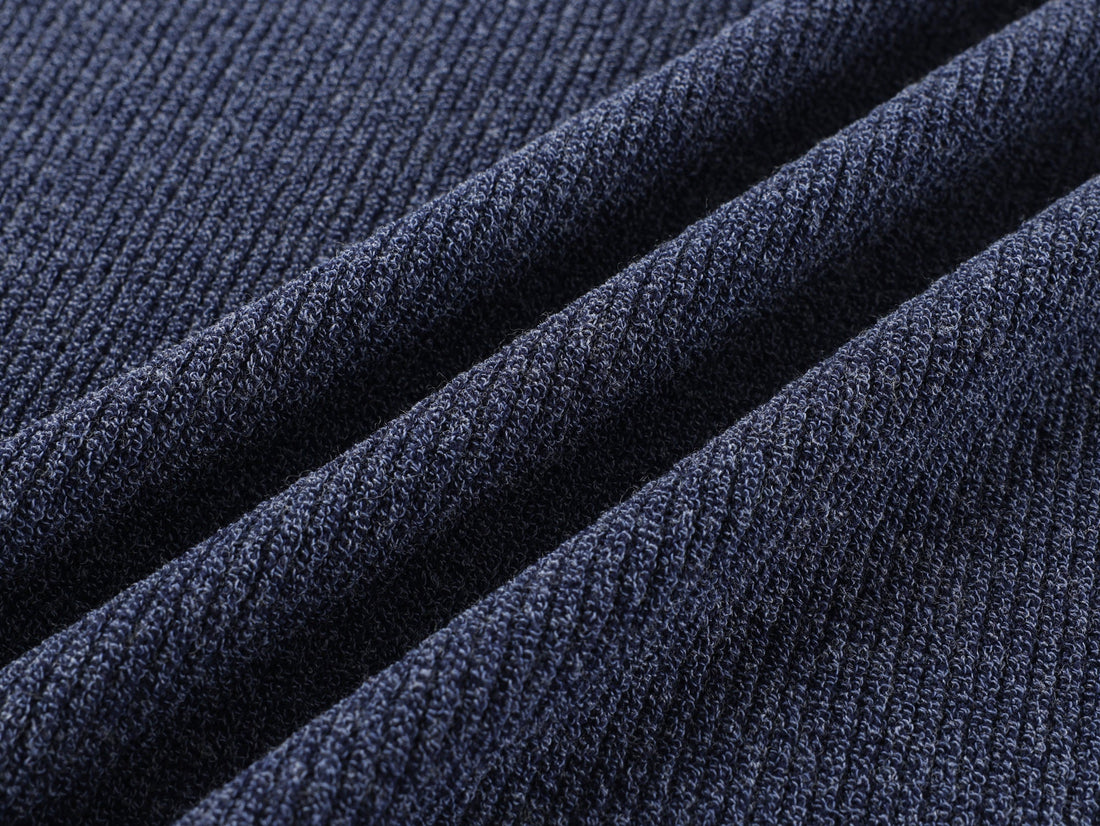 3-6-5.shop Ribbed Henley Long-Sleeve Tee