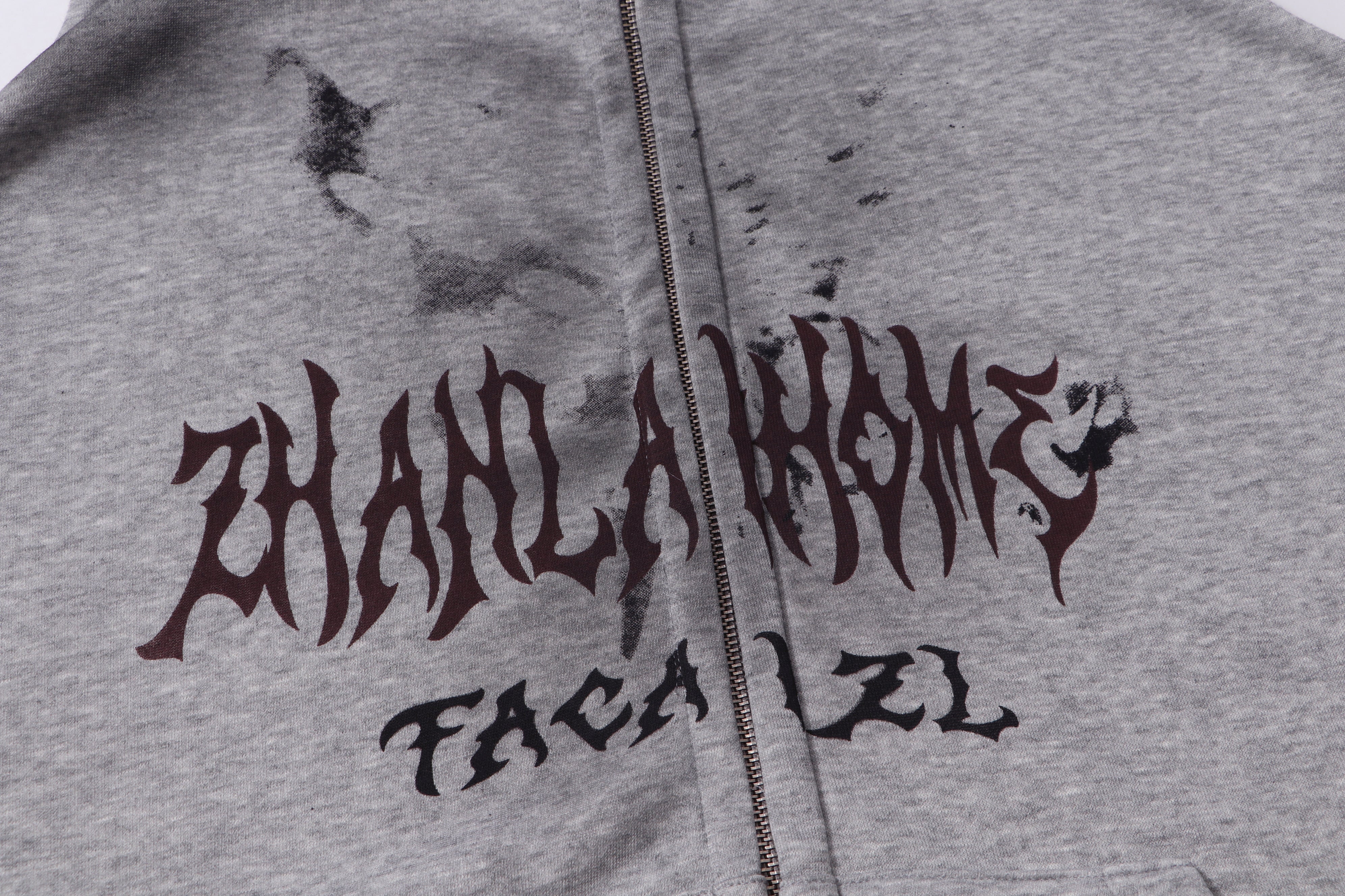 3-6-5.shop Full-Zip Masked Hoodie