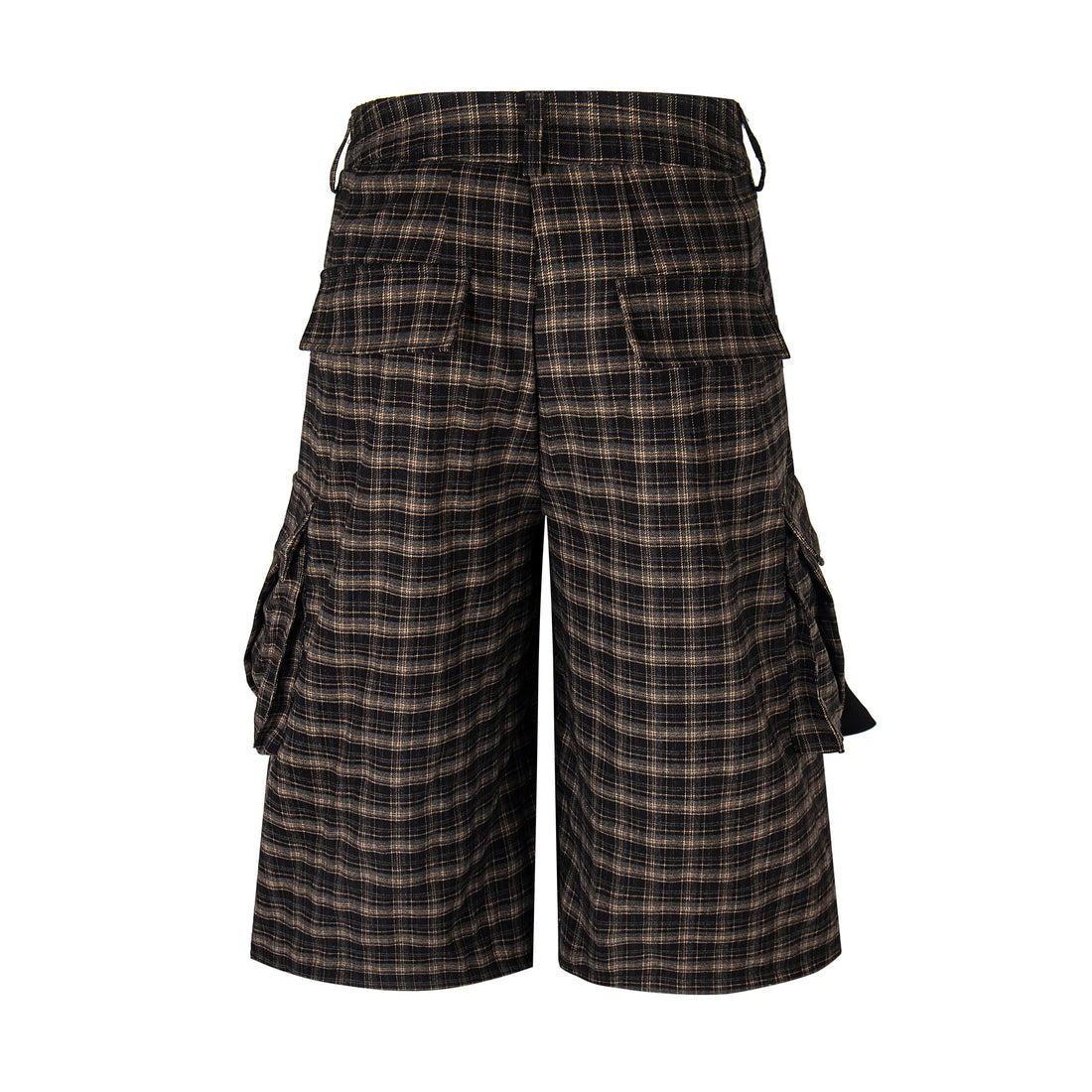 3-6-5.shop Plaid Cargo Shorts