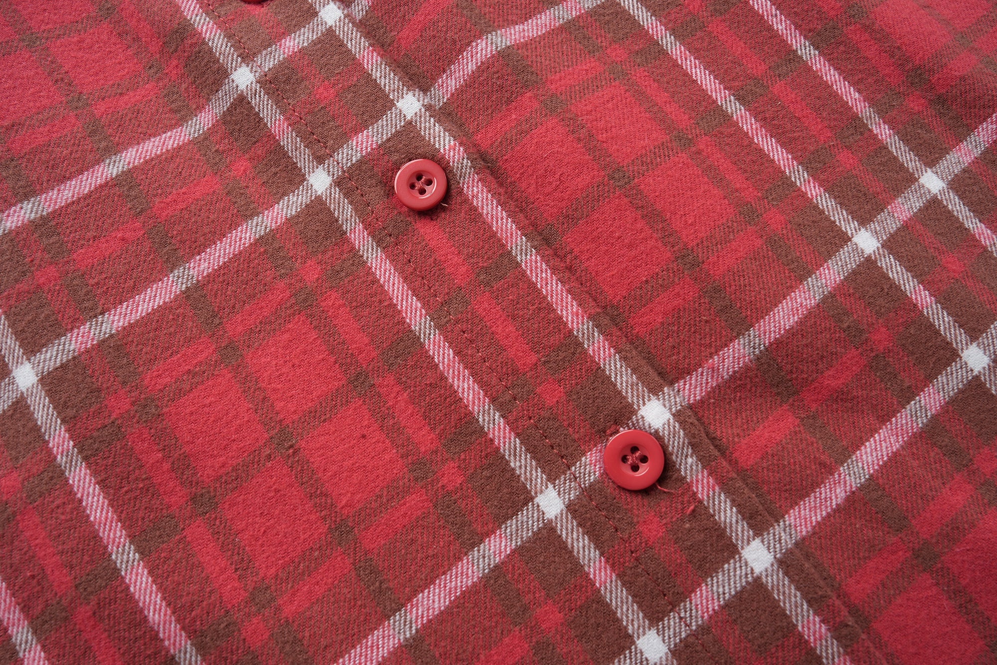 3-6-5.shop Patchwork Plaid Button-Up Shirt
