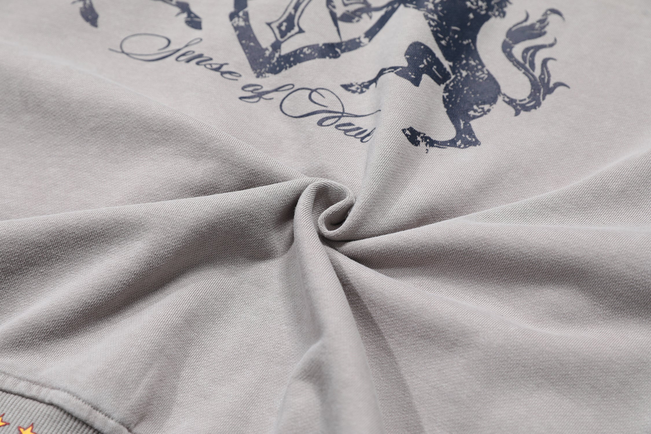 3-6-5.shop Vintage Crest Zip Hoodie