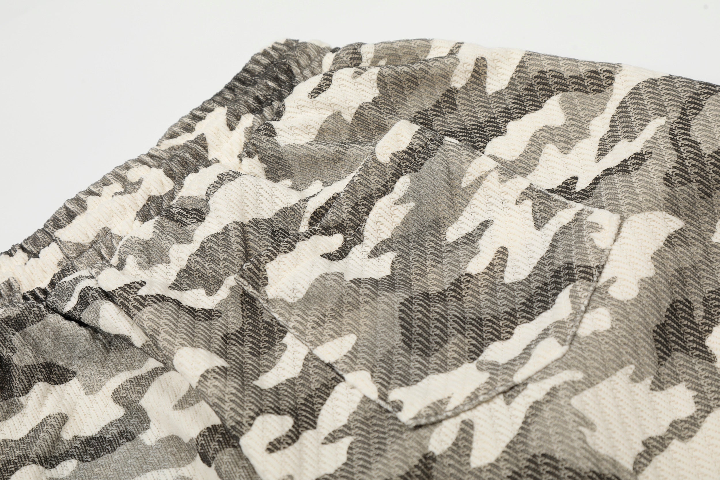 3-6-5.shop Vintage Camo Wide-Leg Sweatpants