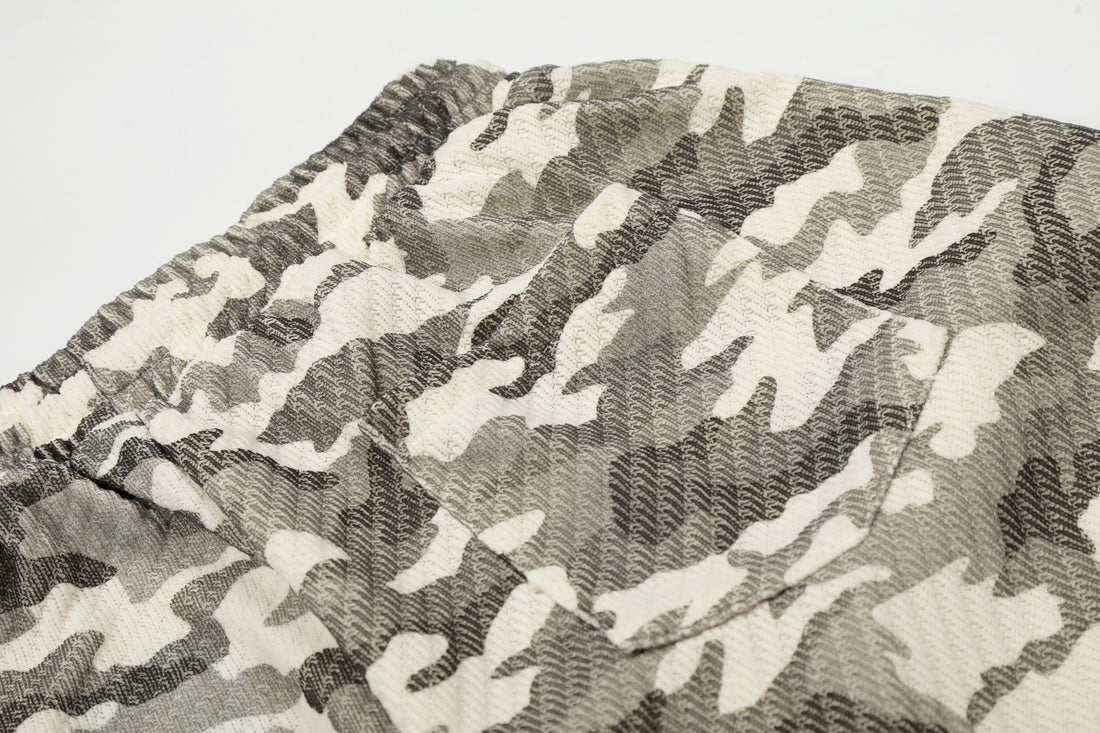 3-6-5.shop Vintage Camo Wide-Leg Sweatpants