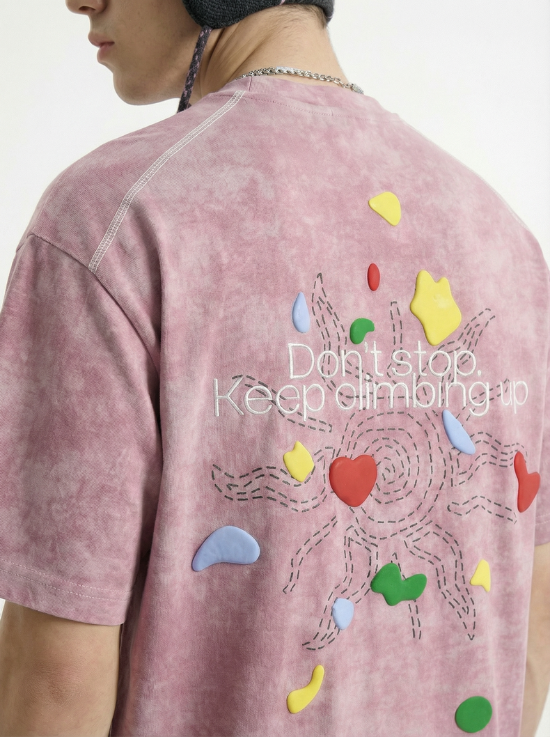 3-6-5.shop Keep Climbing Graphic Tee