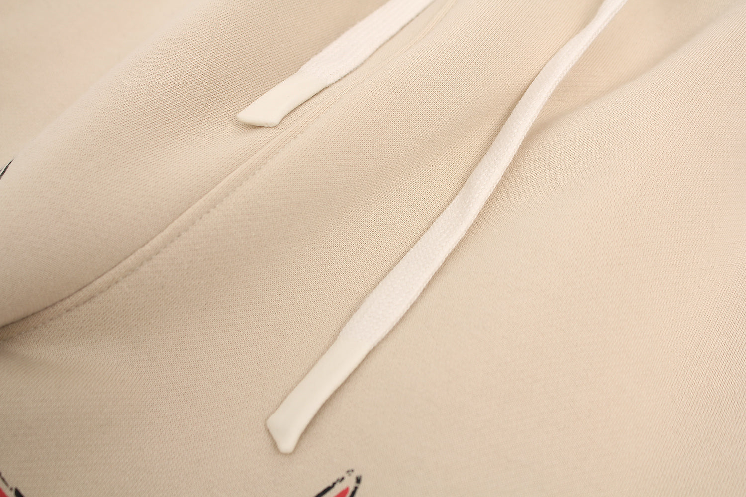 3-6-5.shop Fleece-Lined Star Letter Wide-Leg Sweatpants