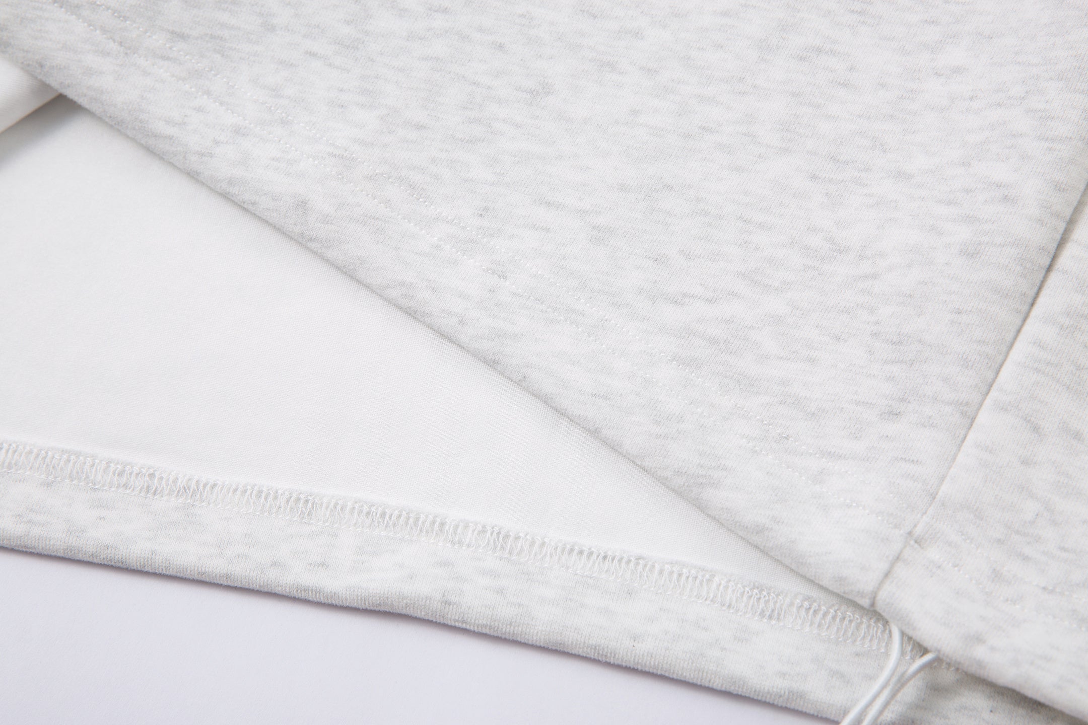 3-6-5.shop Color-Block Scarf Hooded Zip Jacket