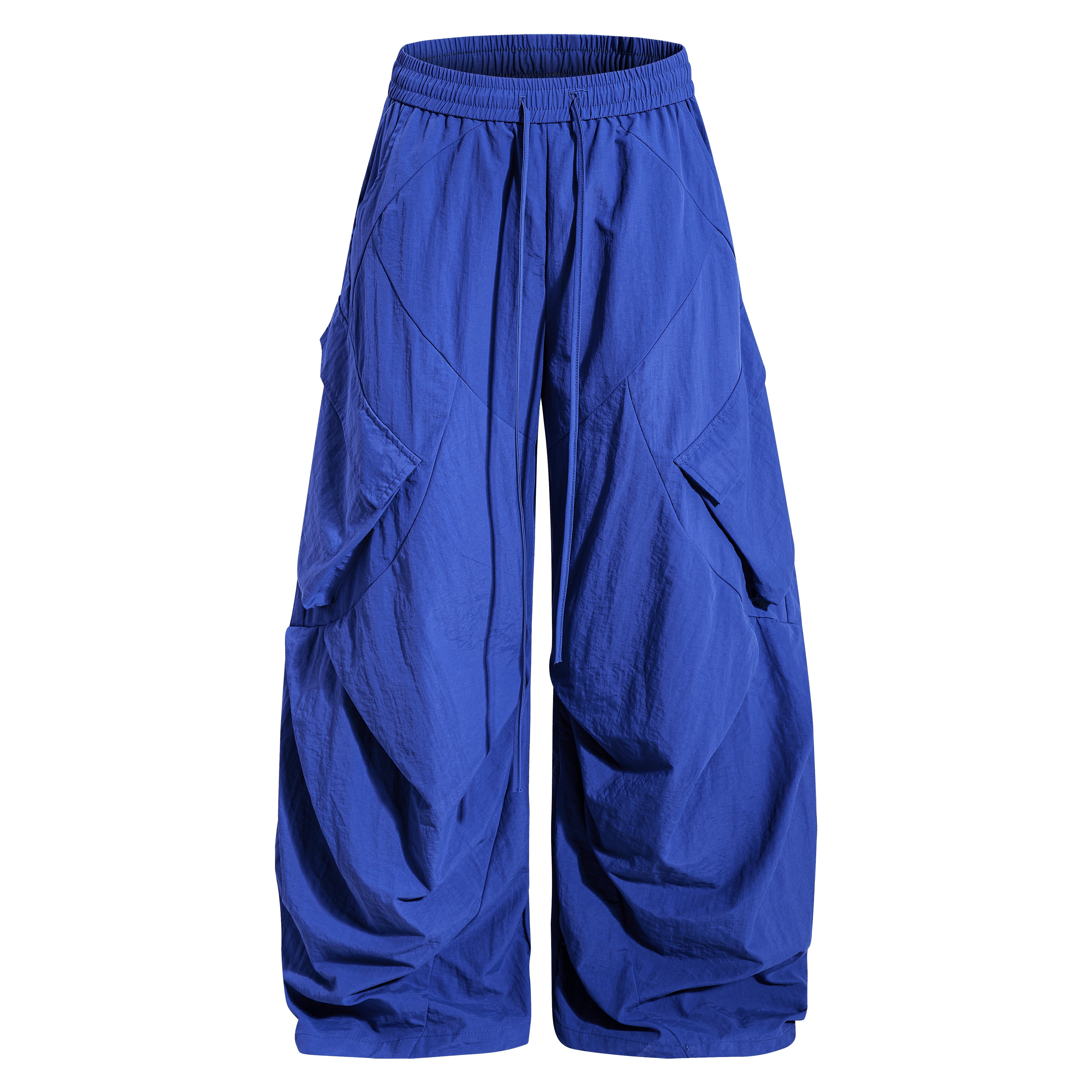 3-6-5.shop Utility Wide-Leg Cargo Pants