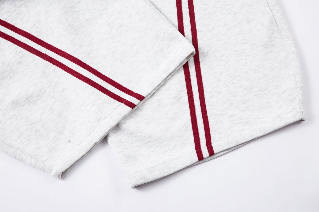 3-6-5.shop Double Stripe Barrel Sweatpants