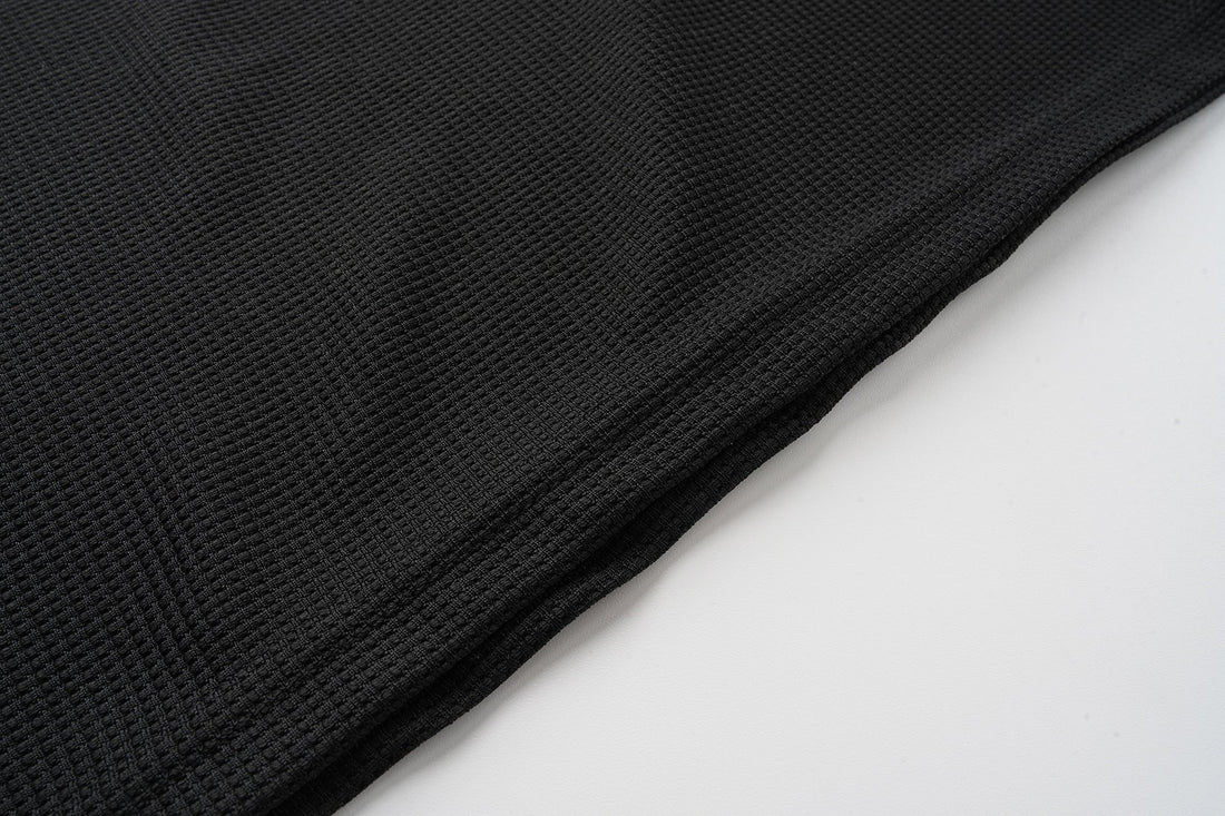 3-6-5.shop Retro Henley Long Sleeve Tee