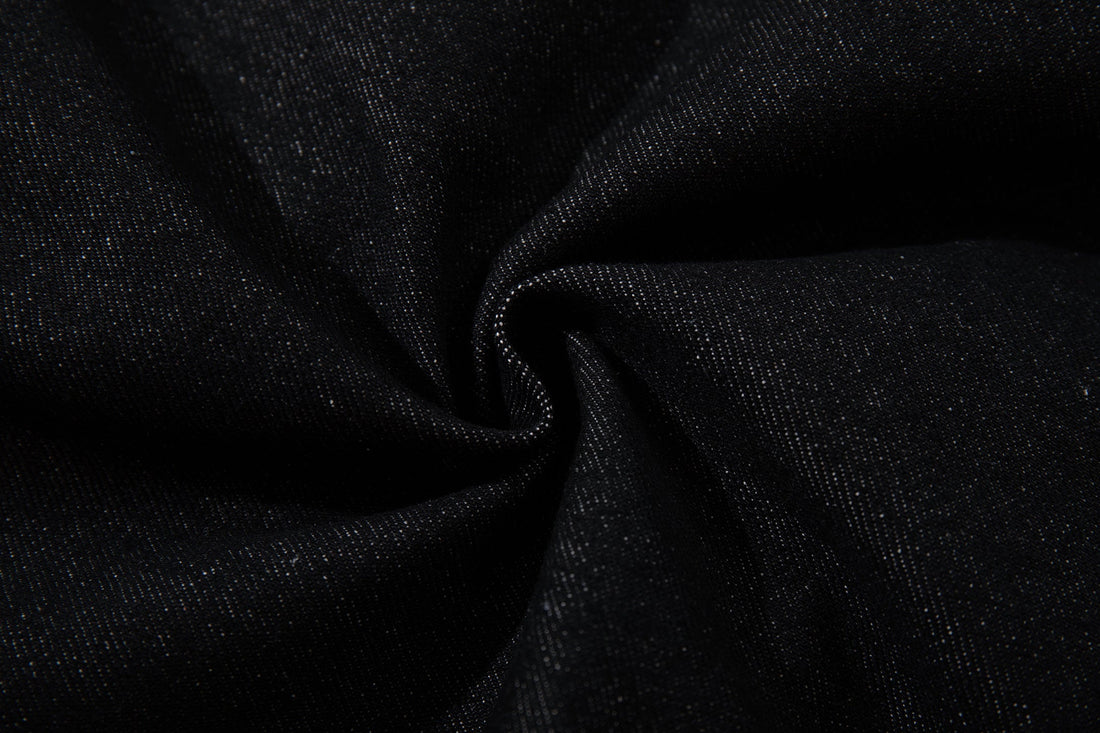 3-6-5.shop Curved Panel Wide Leg Denim Pants