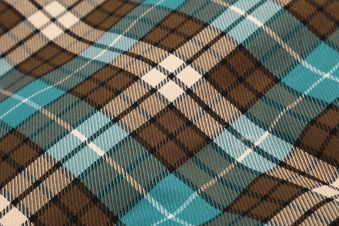 3-6-5.shop Reversible Plaid Puffer Jacket