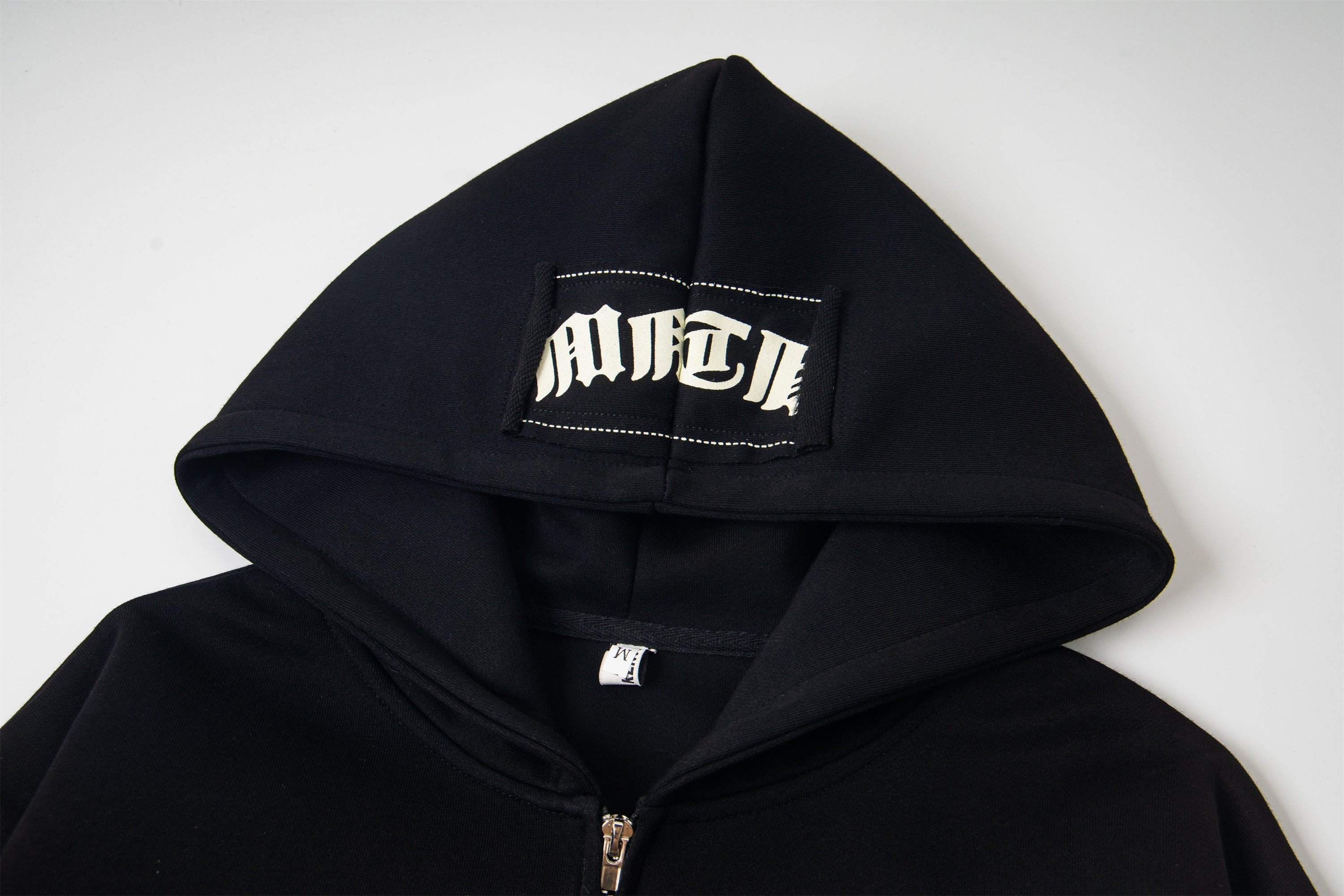 3-6-5.shop Graphic Zip Hoodie