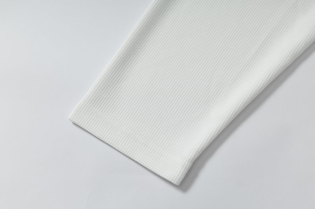 3-6-5.shop Abstract Stripe Long-Sleeve Polo Shirt