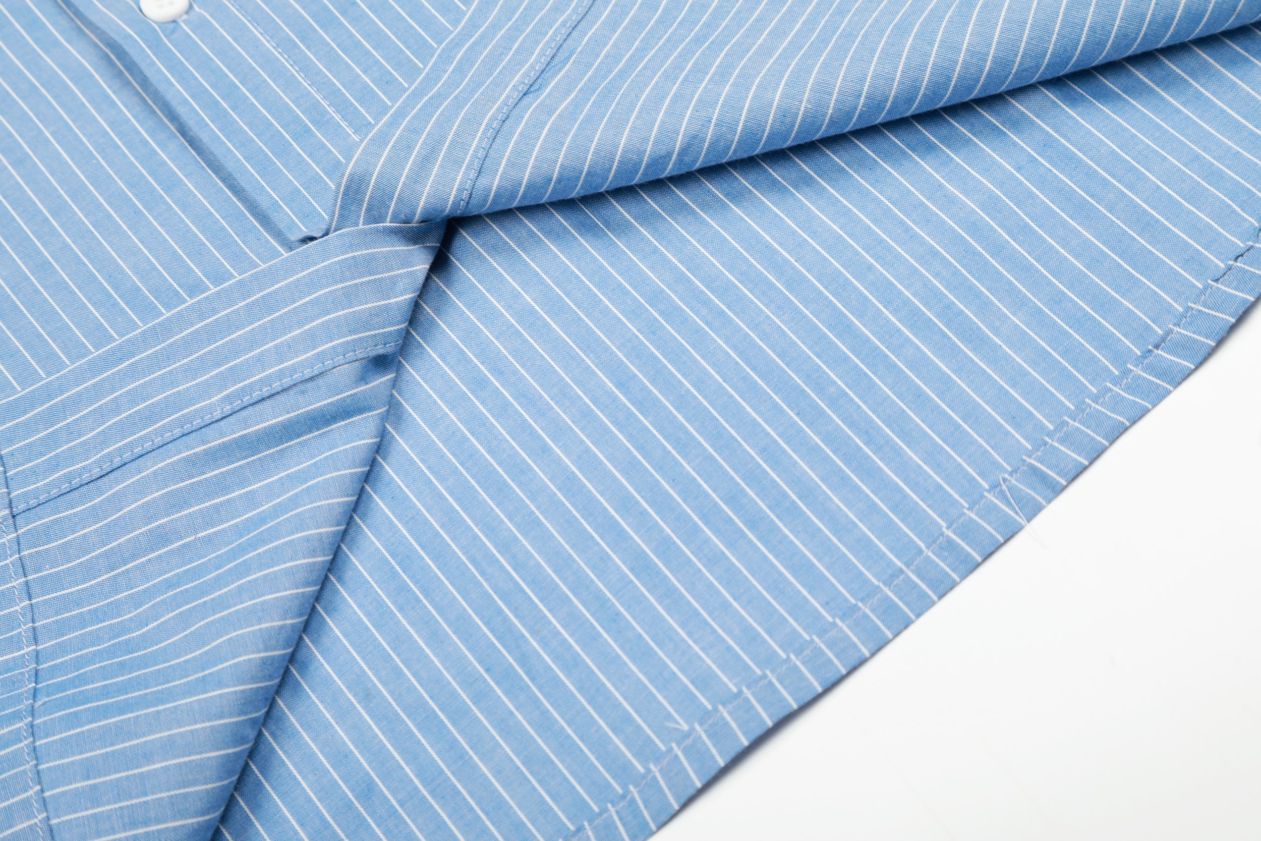 3-6-5.shop Striped Graphic Button-Up Shirt