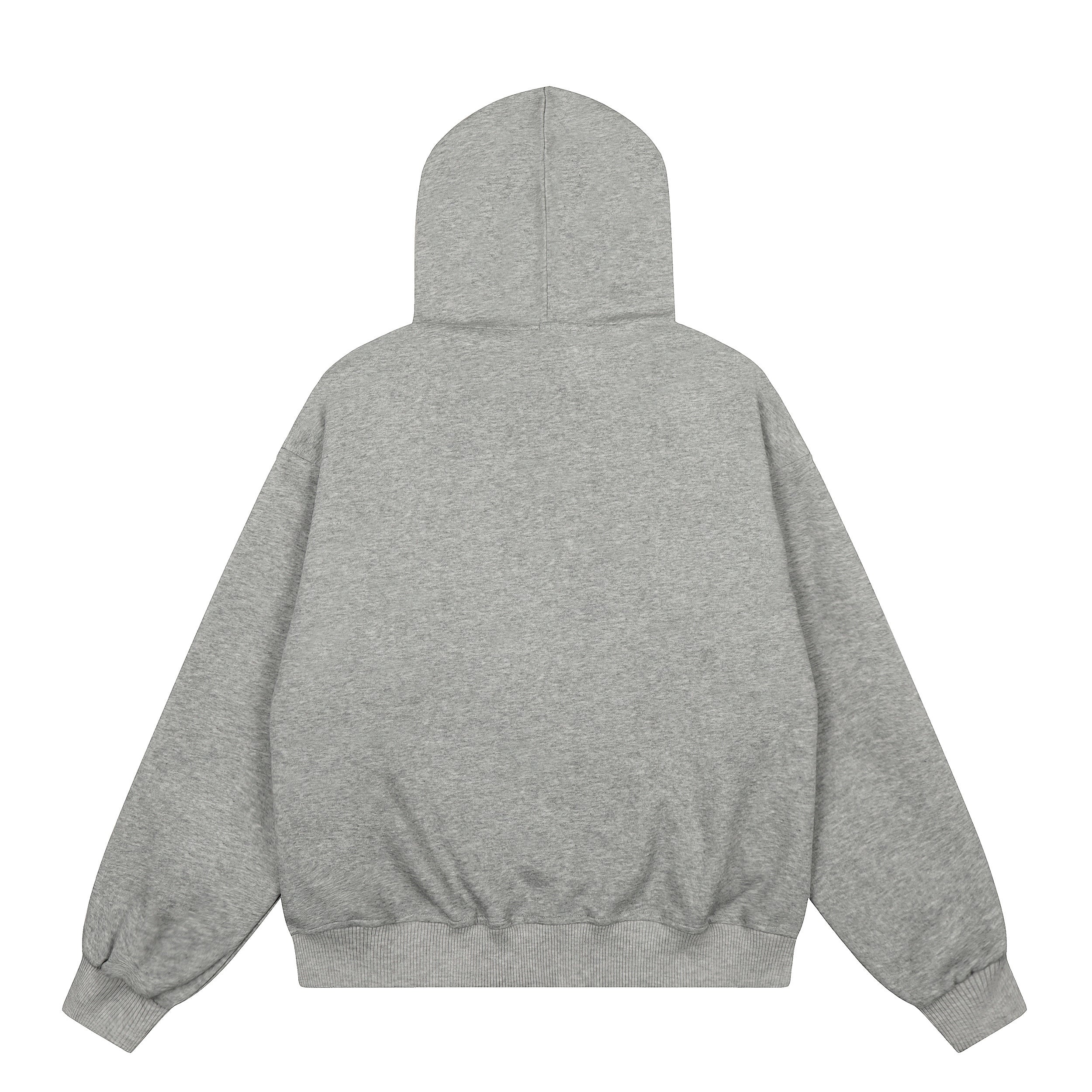 3-6-5.shop Rhinestone Cross Zip Hoodie