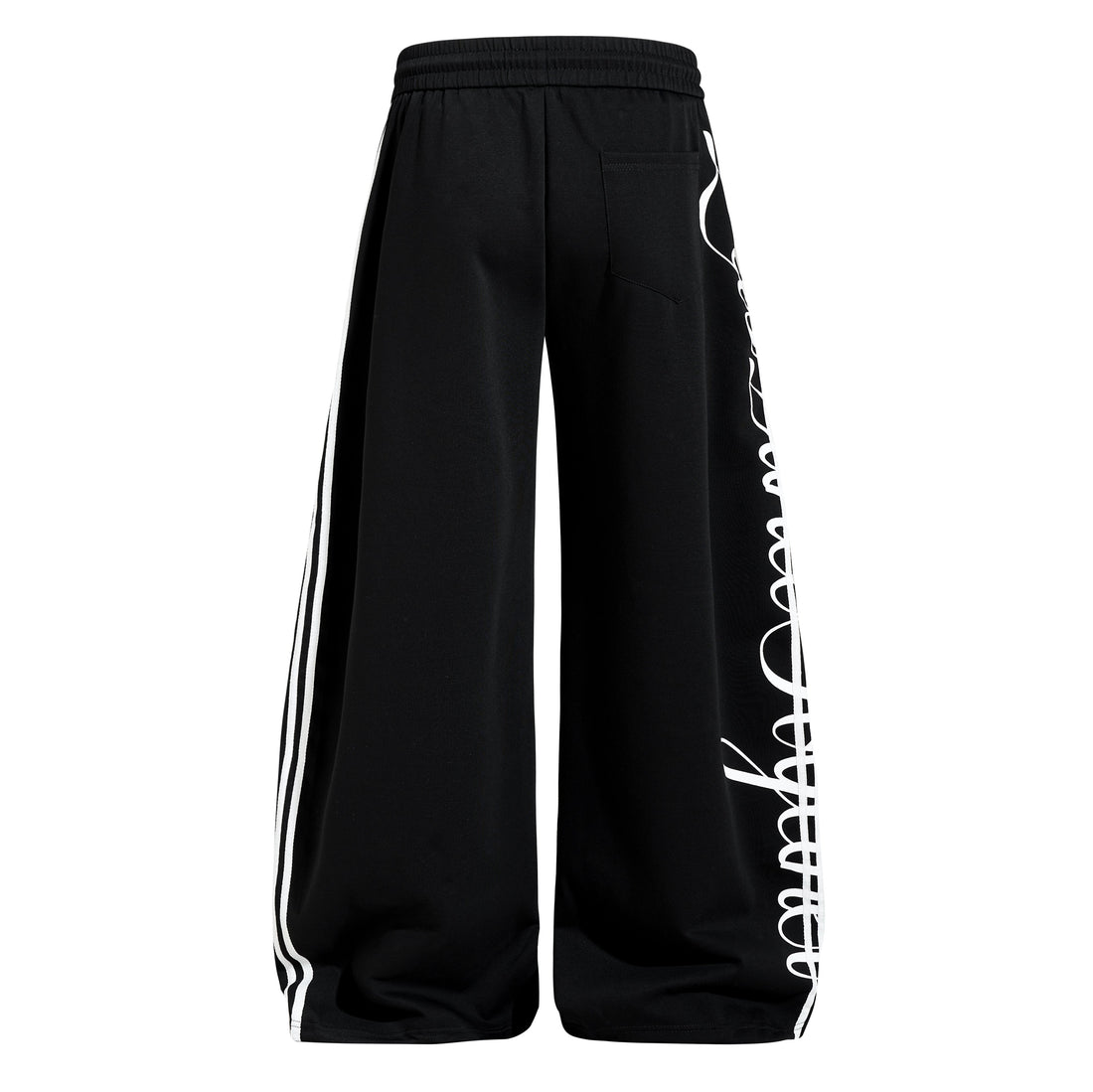 3-6-5.shop  Script Stripe Wide-Leg Sweatpants