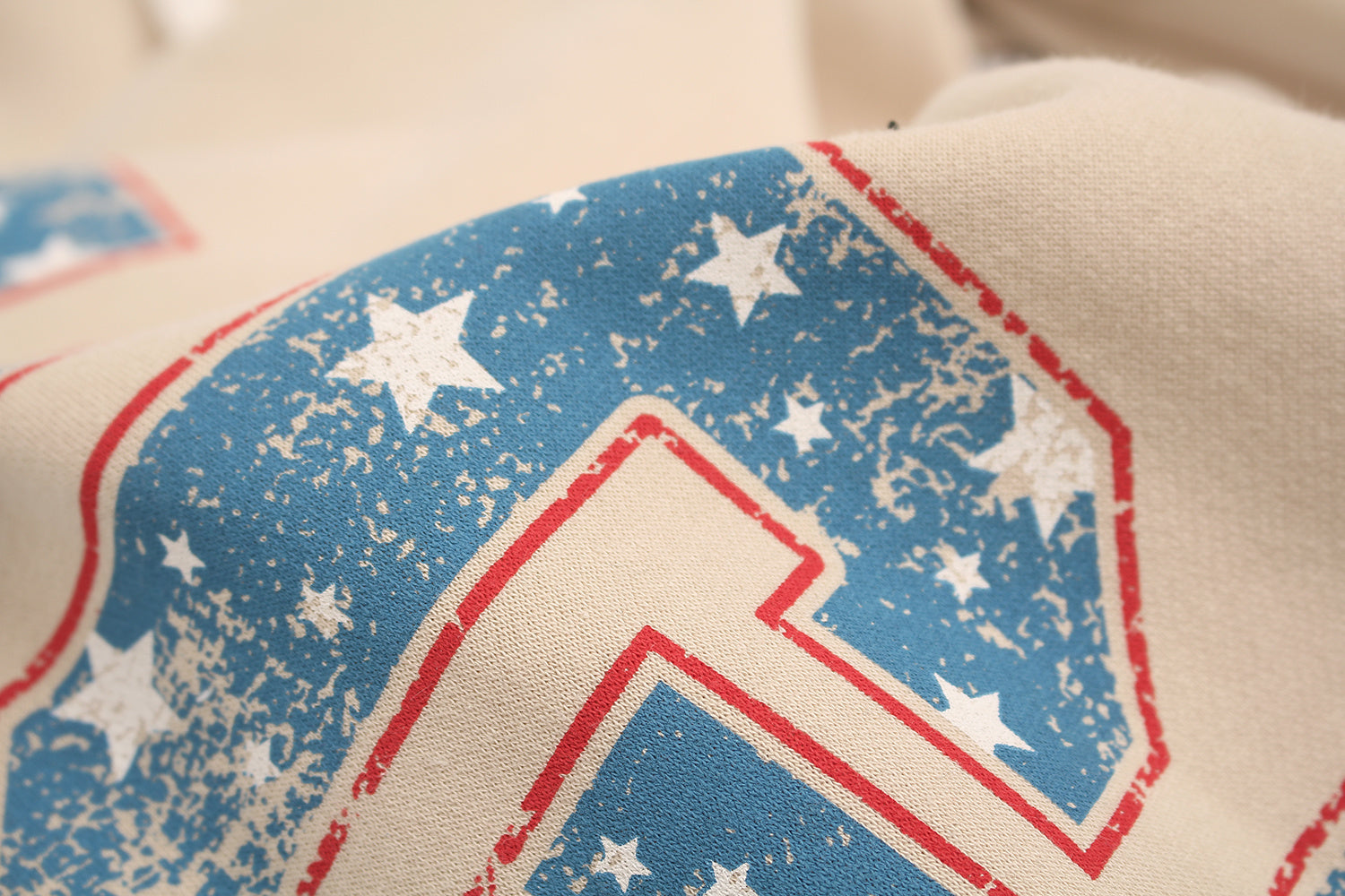 3-6-5.shop Fleece-Lined Retro Letter Wide-Leg Sweatpants