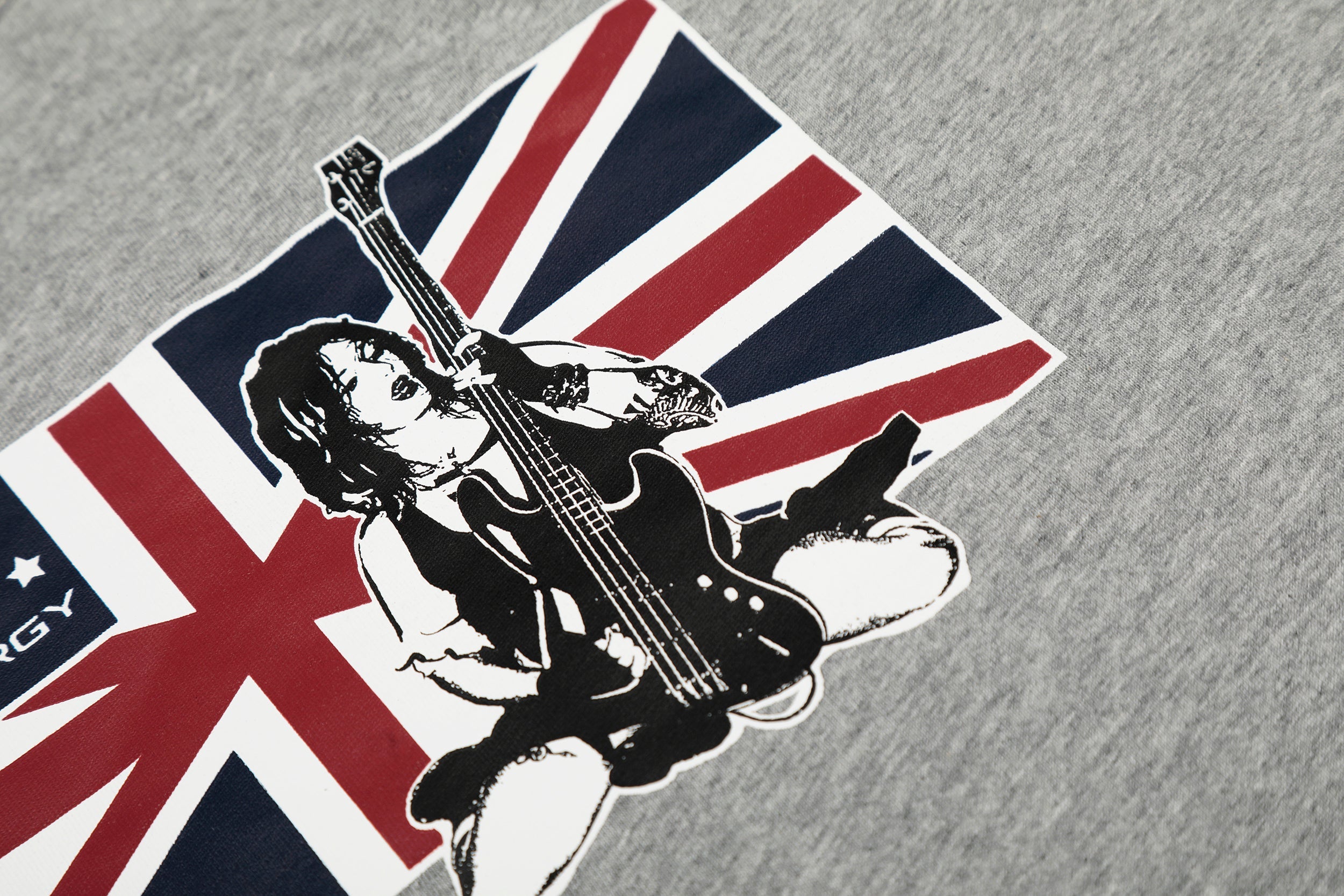3-6-5.shop Union Flag Graphic Raglan Long Sleeve Tee