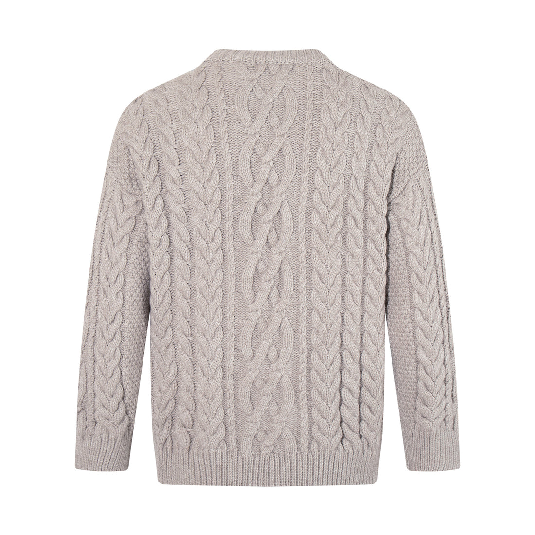 3-6-5.shop Argyle Cable Knit Sweater