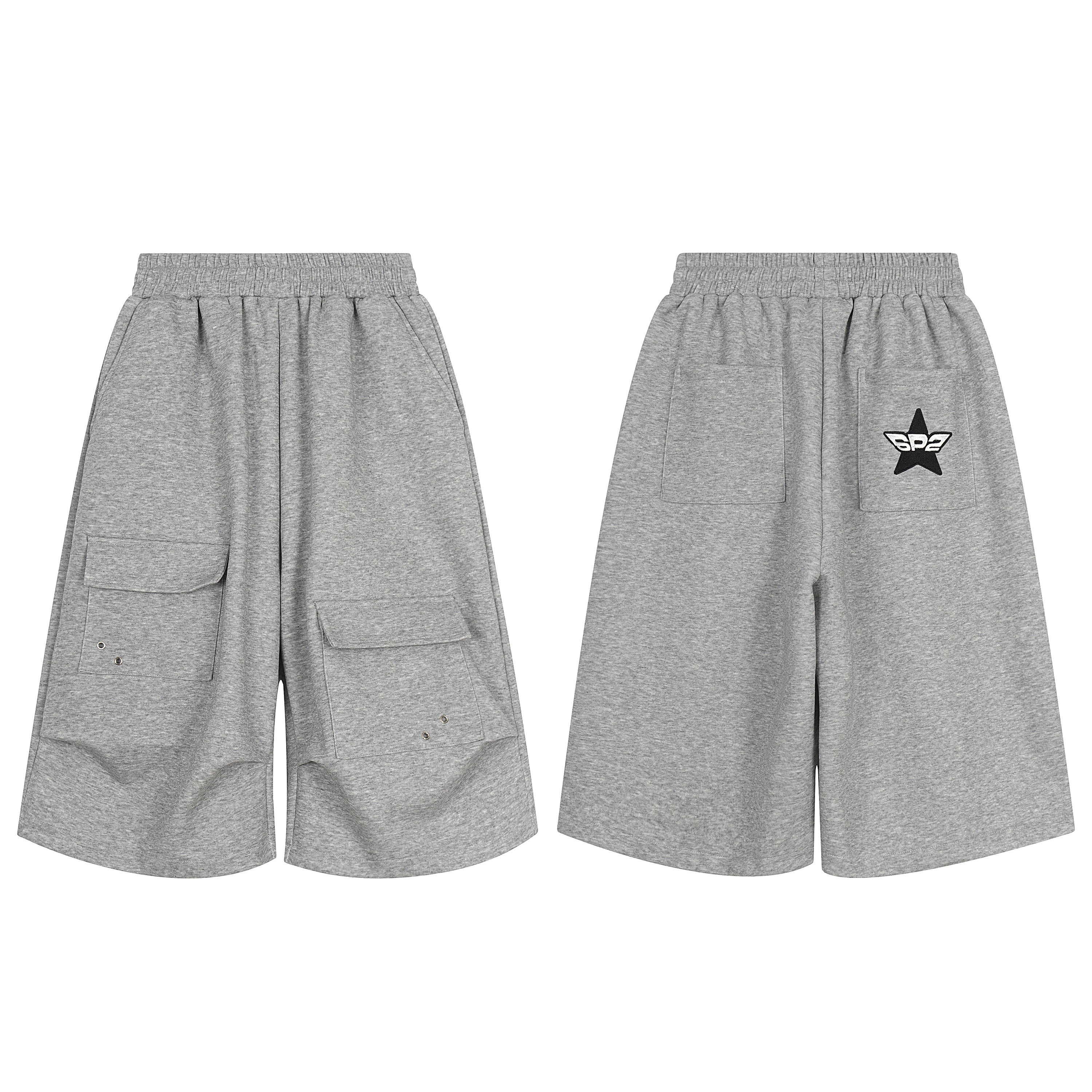 3-6-5.shop Minimal Cargo Sweat Shorts