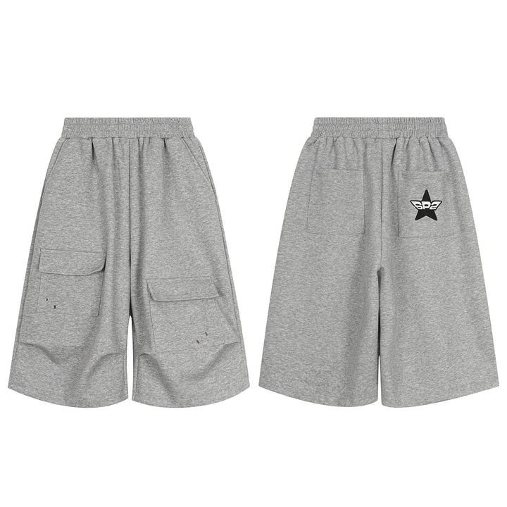 3-6-5.shop Minimal Cargo Sweat Shorts