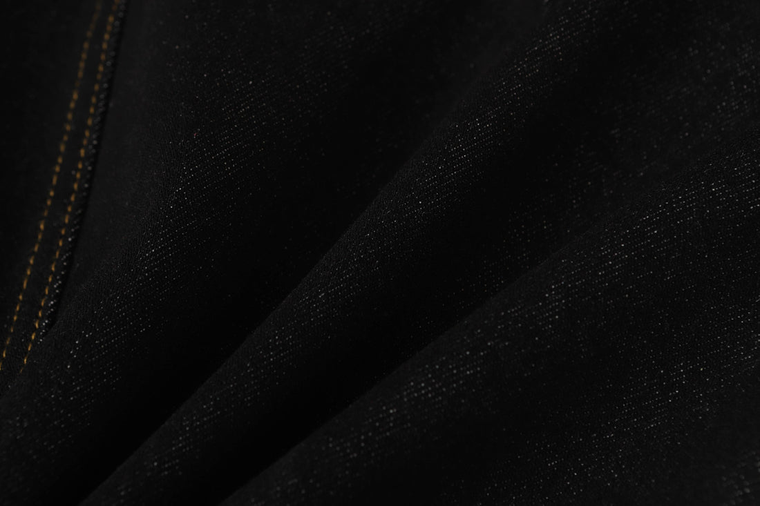 3-6-5.shop Asymmetric Button Wide-Leg Denim Pants