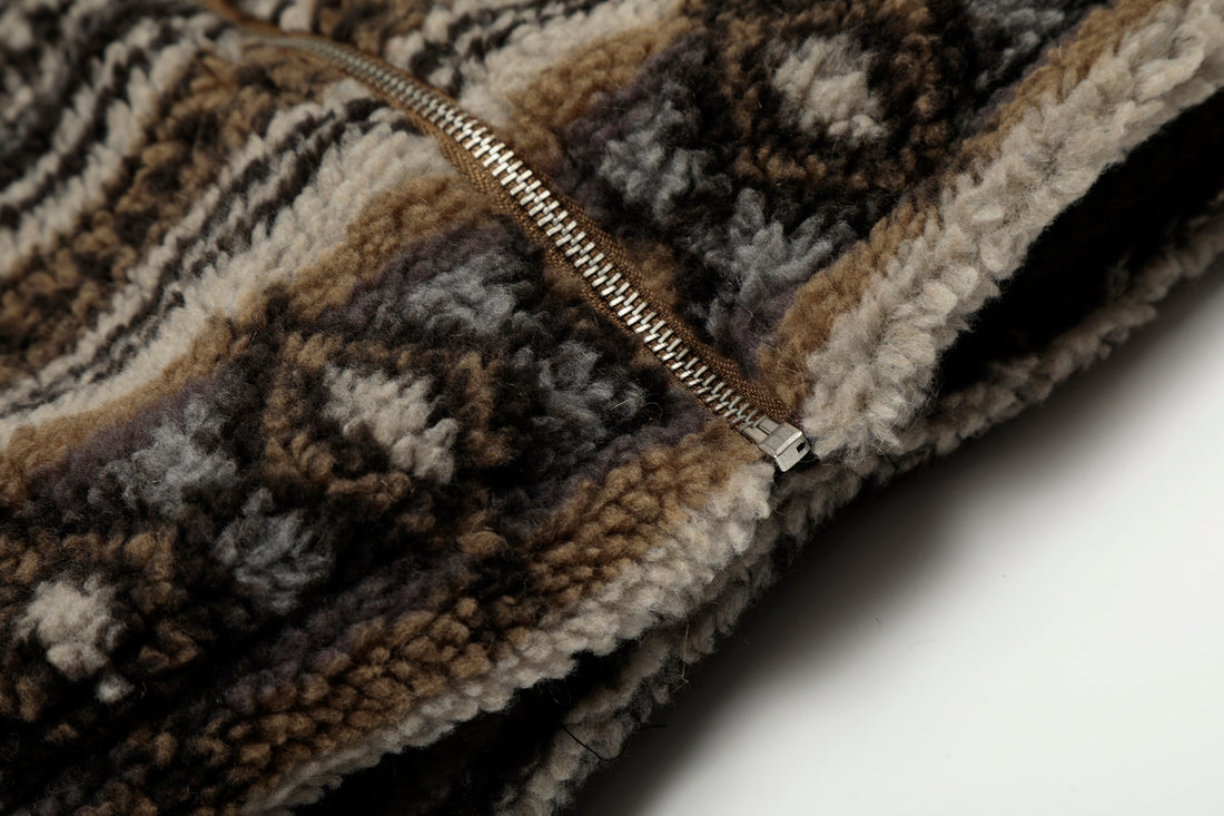 3-6-5.shop Nordic Fur-Trim Performance Zip Jacket