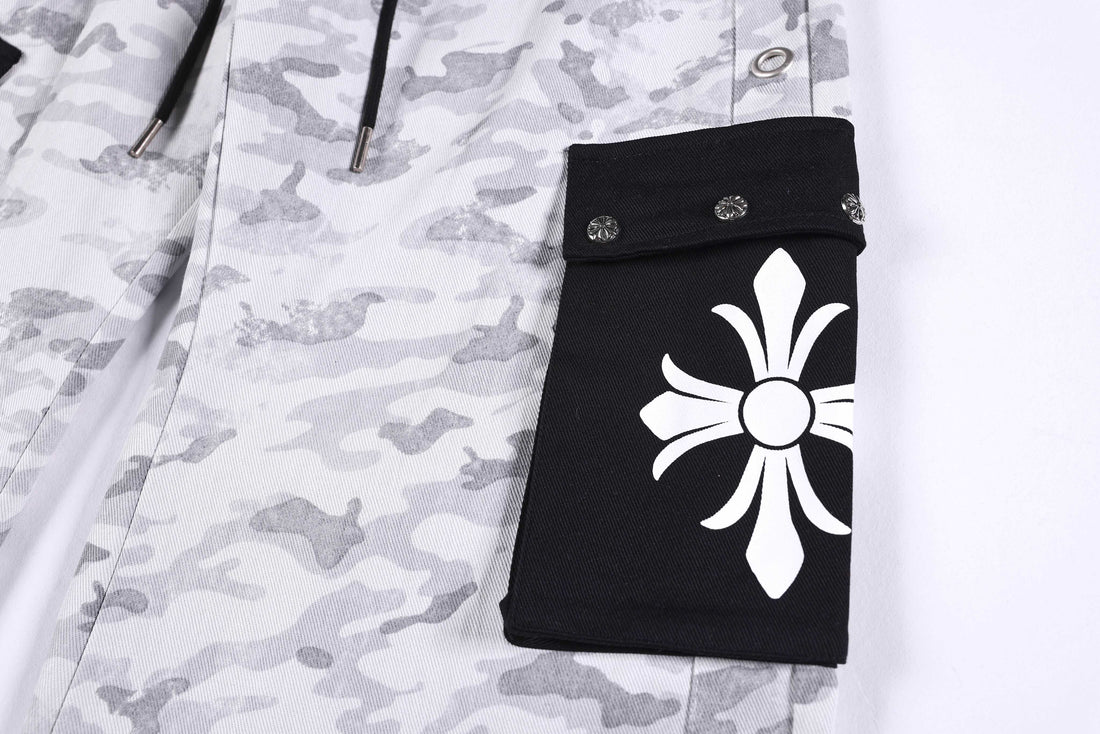3-6-5.shop Camo Graphic Cargo Pants