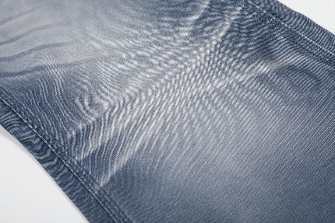 3-6-5.shop Washed Wrinkle Effect Denim Jeans