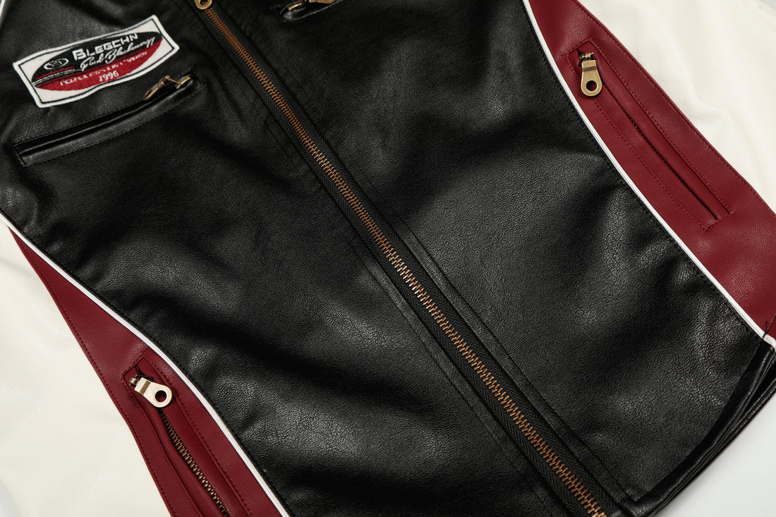 3-6-5.shop PU Racing Jacket