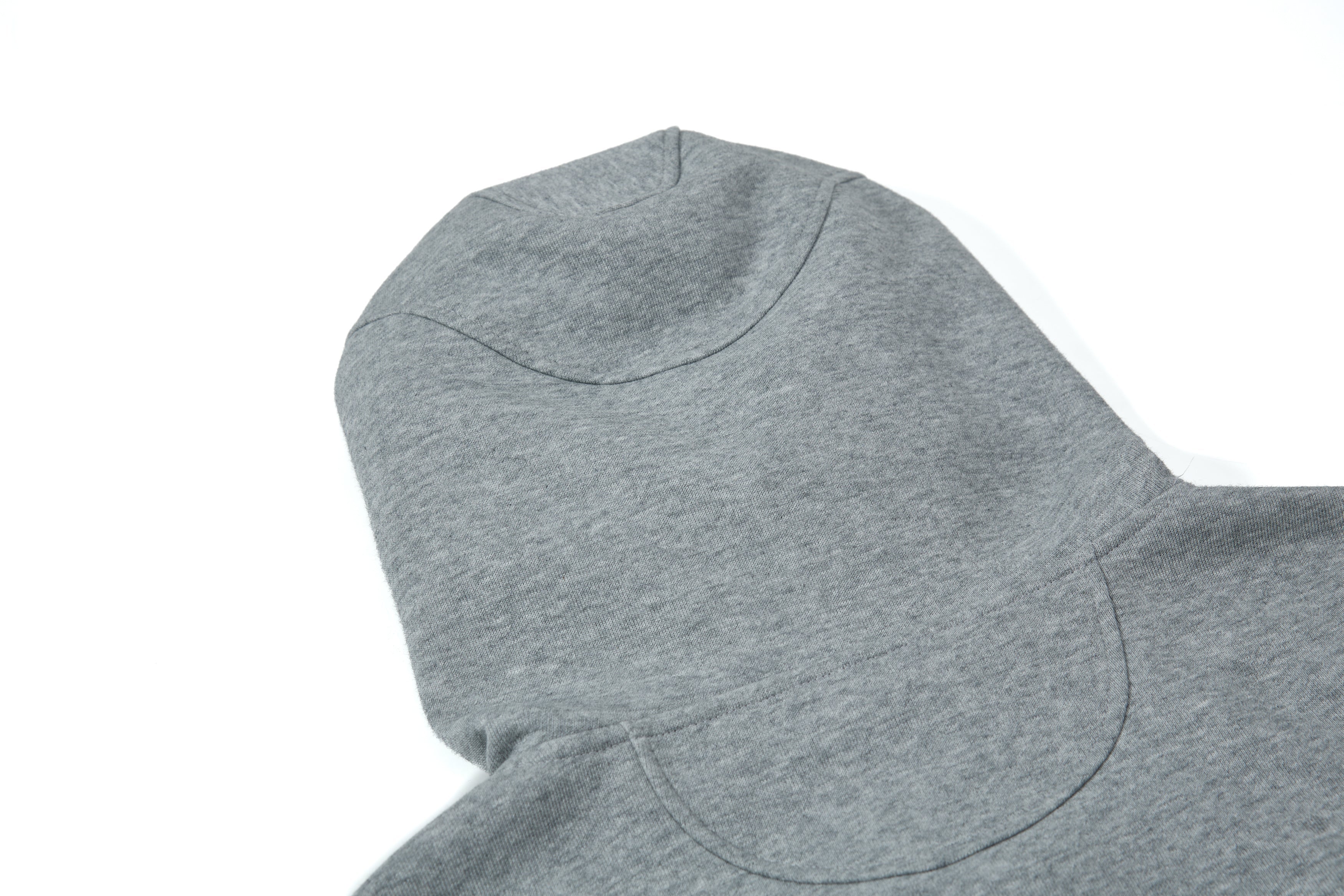 3-6-5.shop Curved Panel Full-Zip Hoodie
