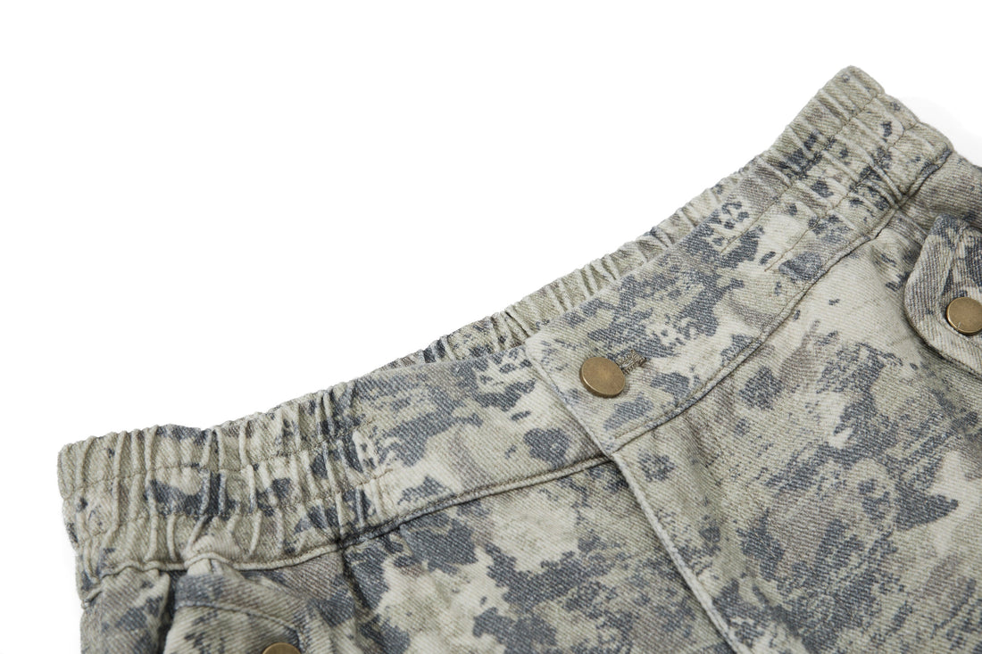 3-6-5.shop Tactical Camo Stripe Cargo Pants
