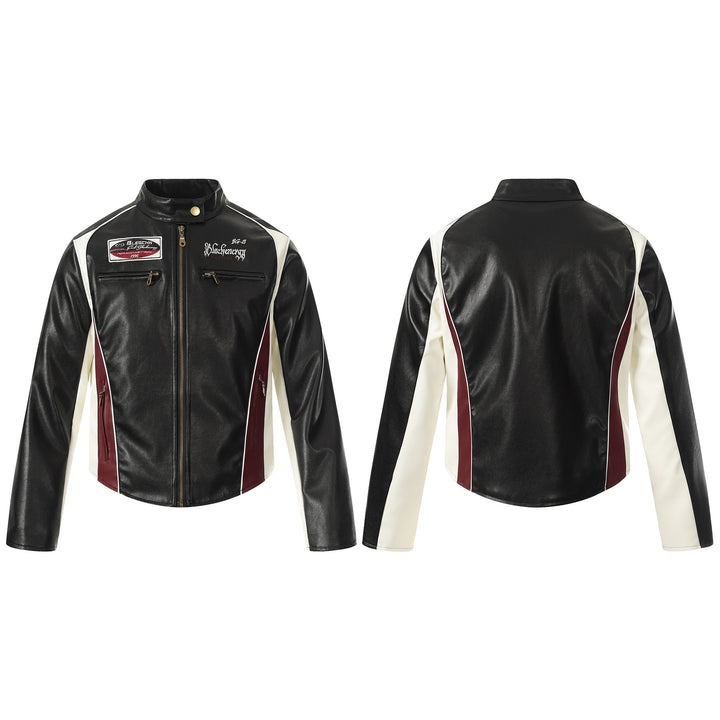 3-6-5.shop PU Racing Jacket