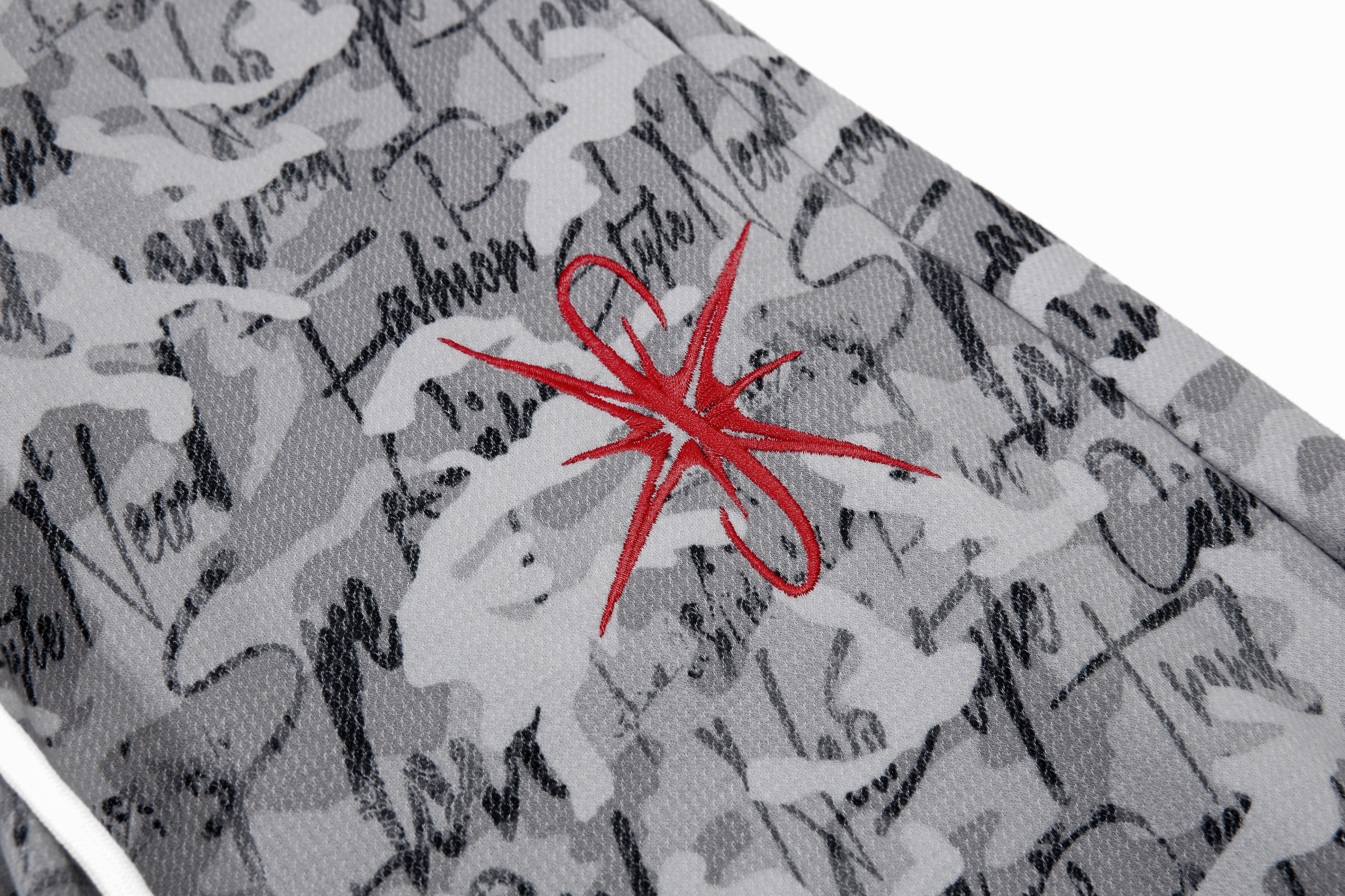 3-6-5.shop Camo Script Wide-Leg Pants