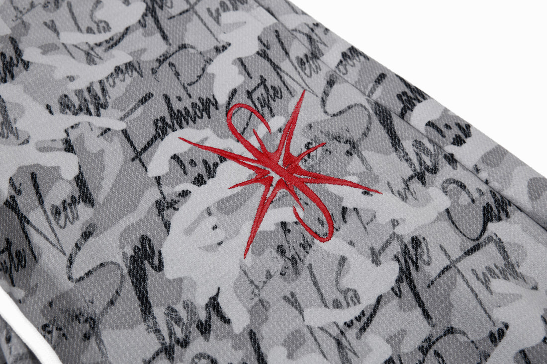 3-6-5.shop Camo Script Wide-Leg Pants