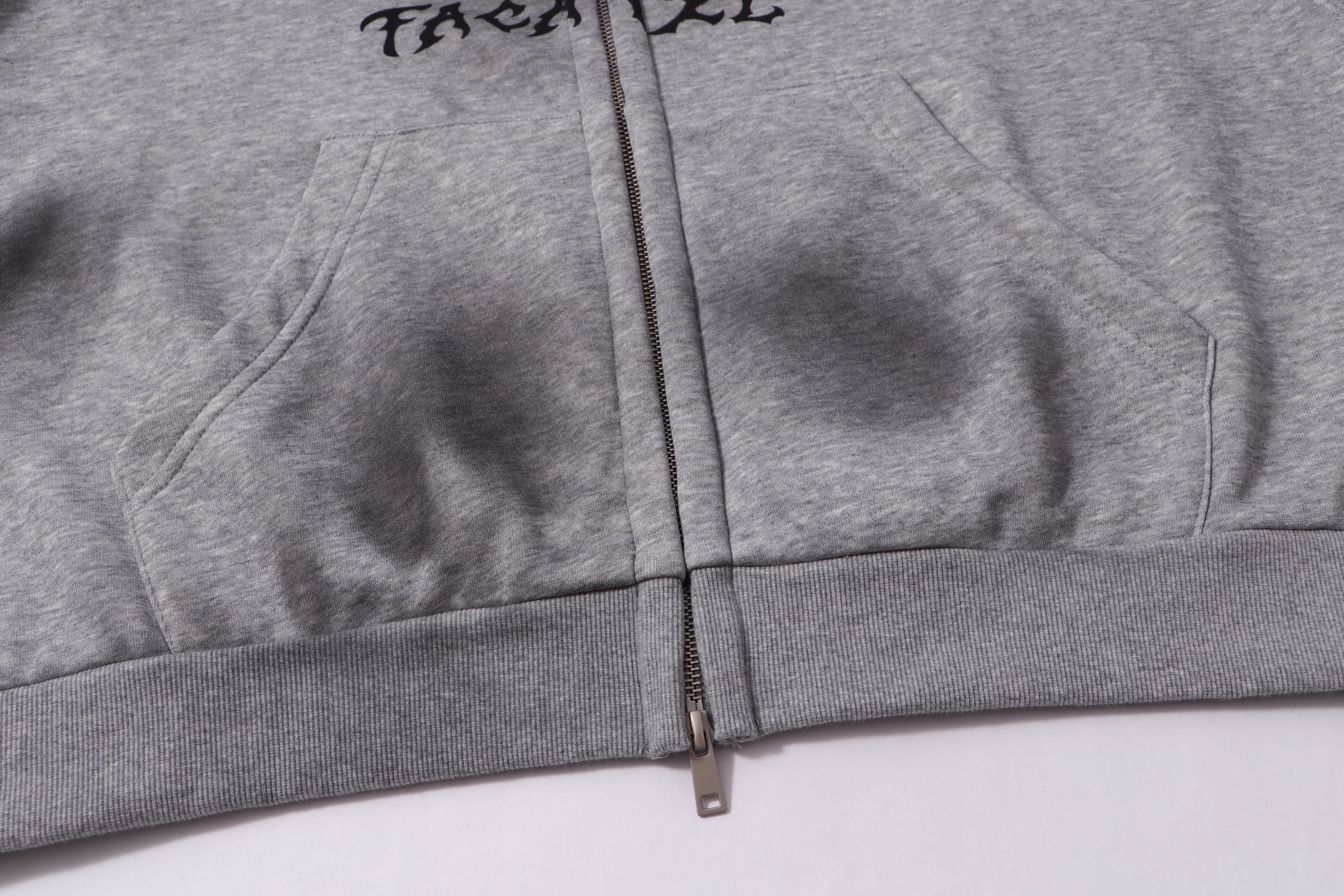 3-6-5.shop Full-Zip Masked Hoodie