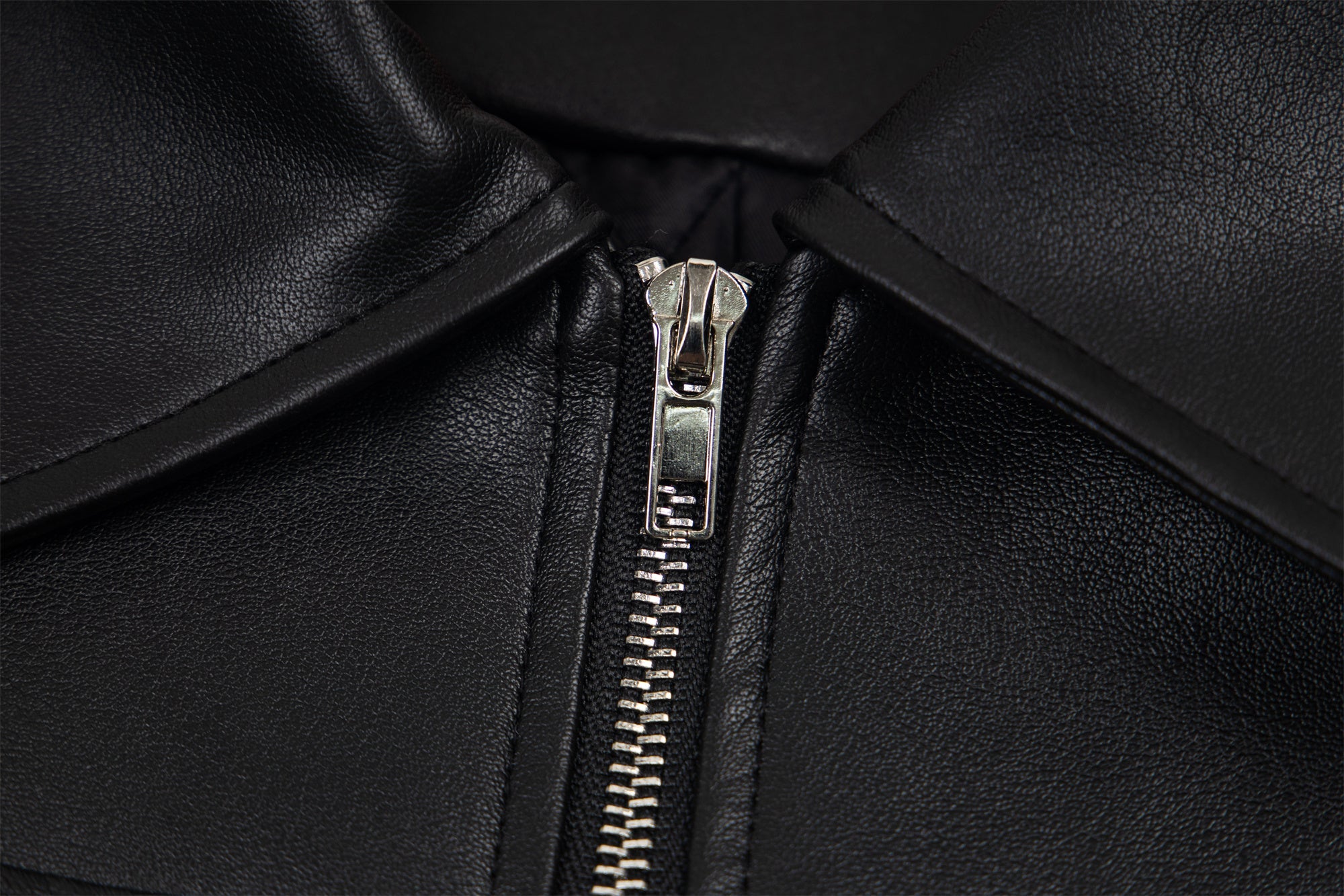 3-6-5.shop Vintage Lettering PU Jacket