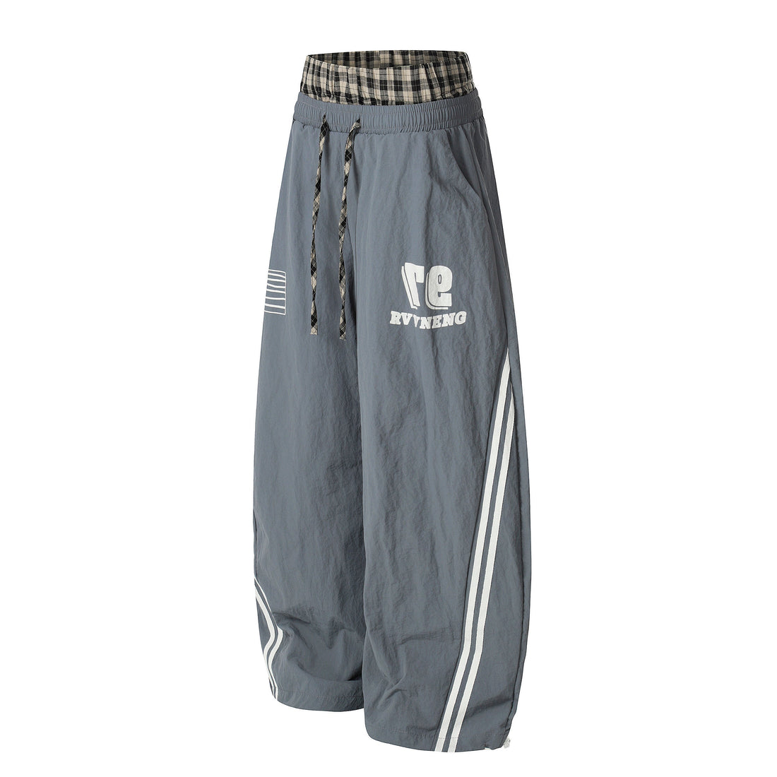 3-6-5.shop Athletic Stripe Wide-Leg Pants