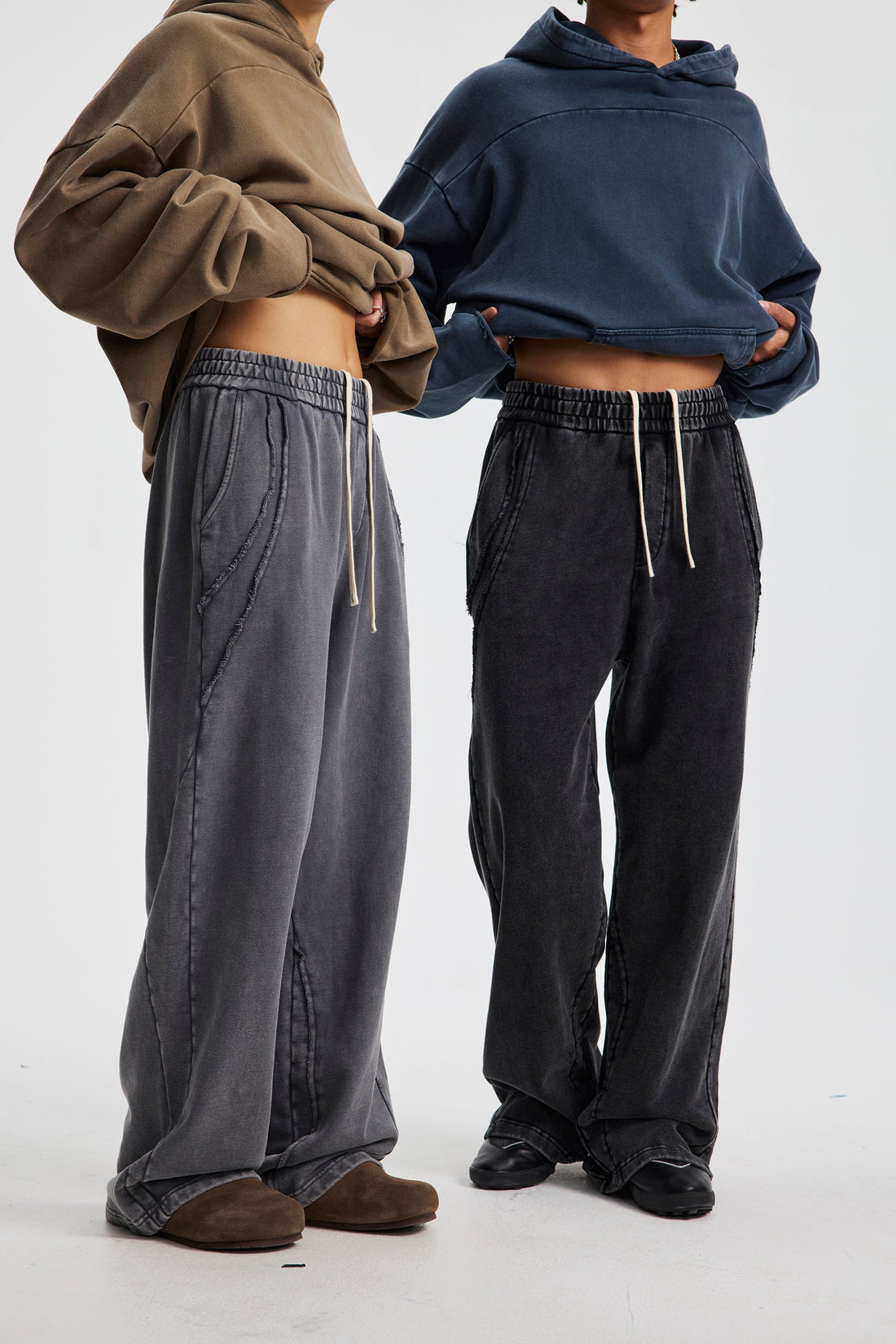 3-6-5.shop Washed Seamline Sweatpants